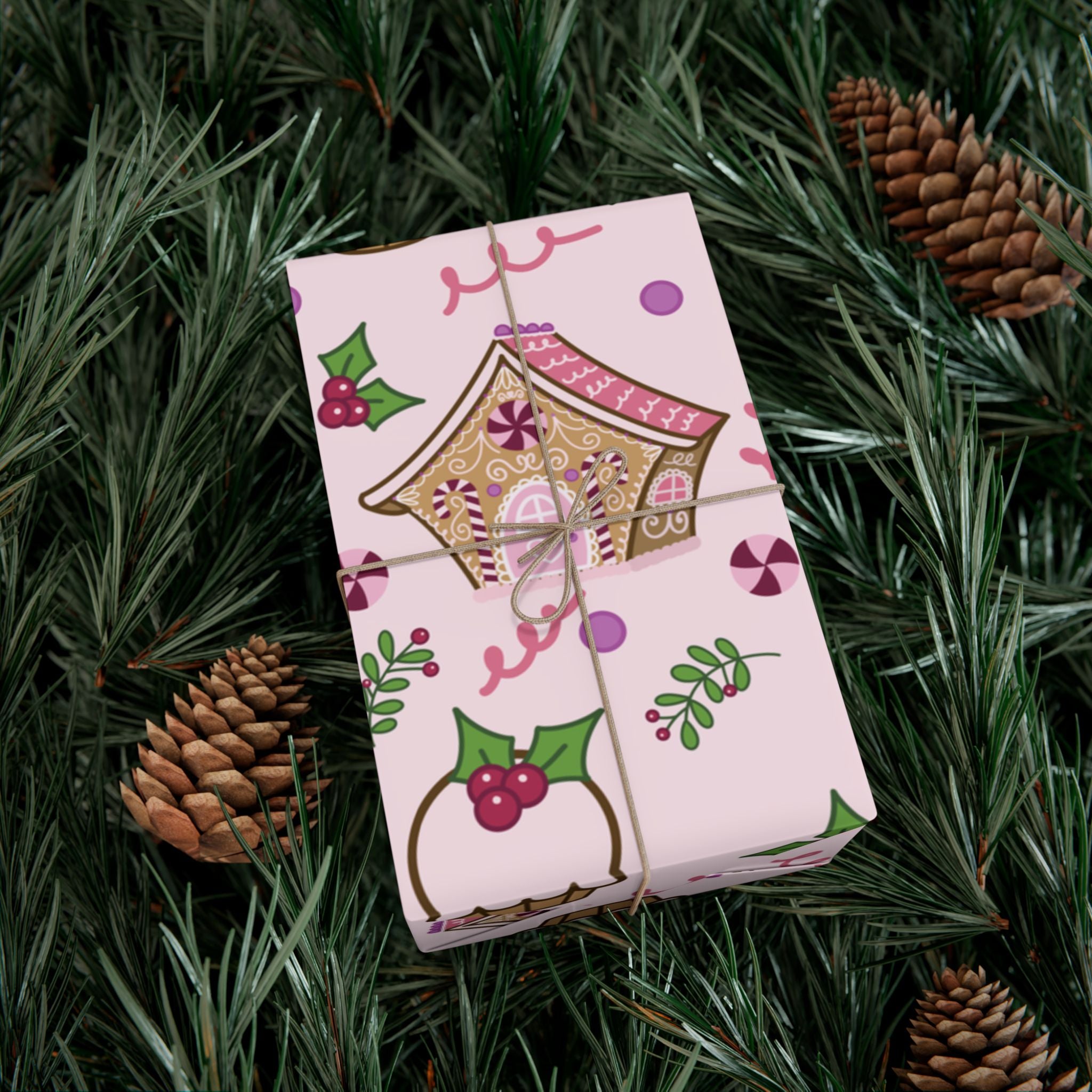 Wrapping Paper - Gingerbread Holiday
