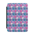 Kindle Case — Cute Pastel Books Pattern eReader Cover for Book Lovers