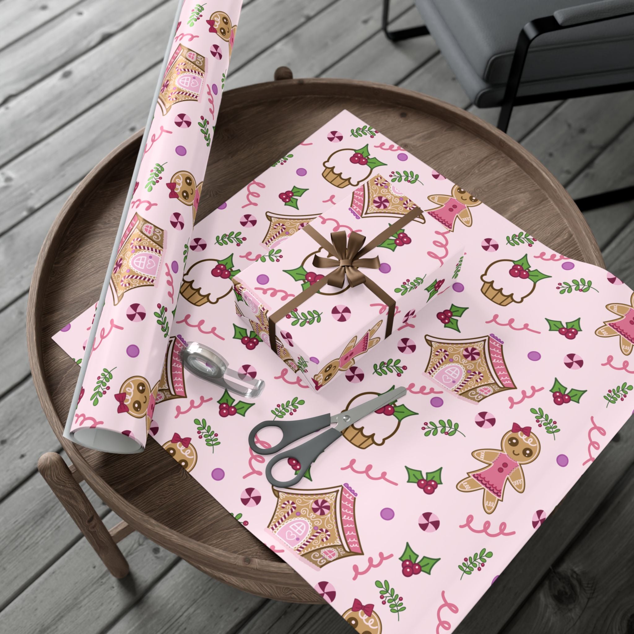 Wrapping Paper - Gingerbread Holiday