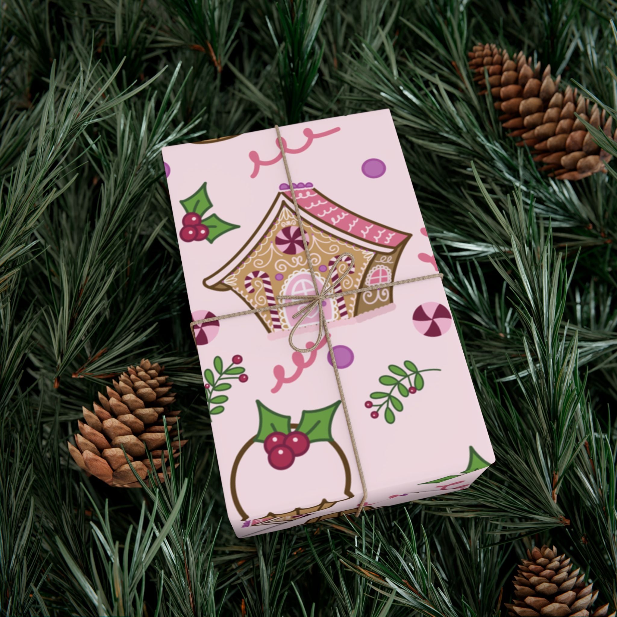 Wrapping Paper - Gingerbread Holiday