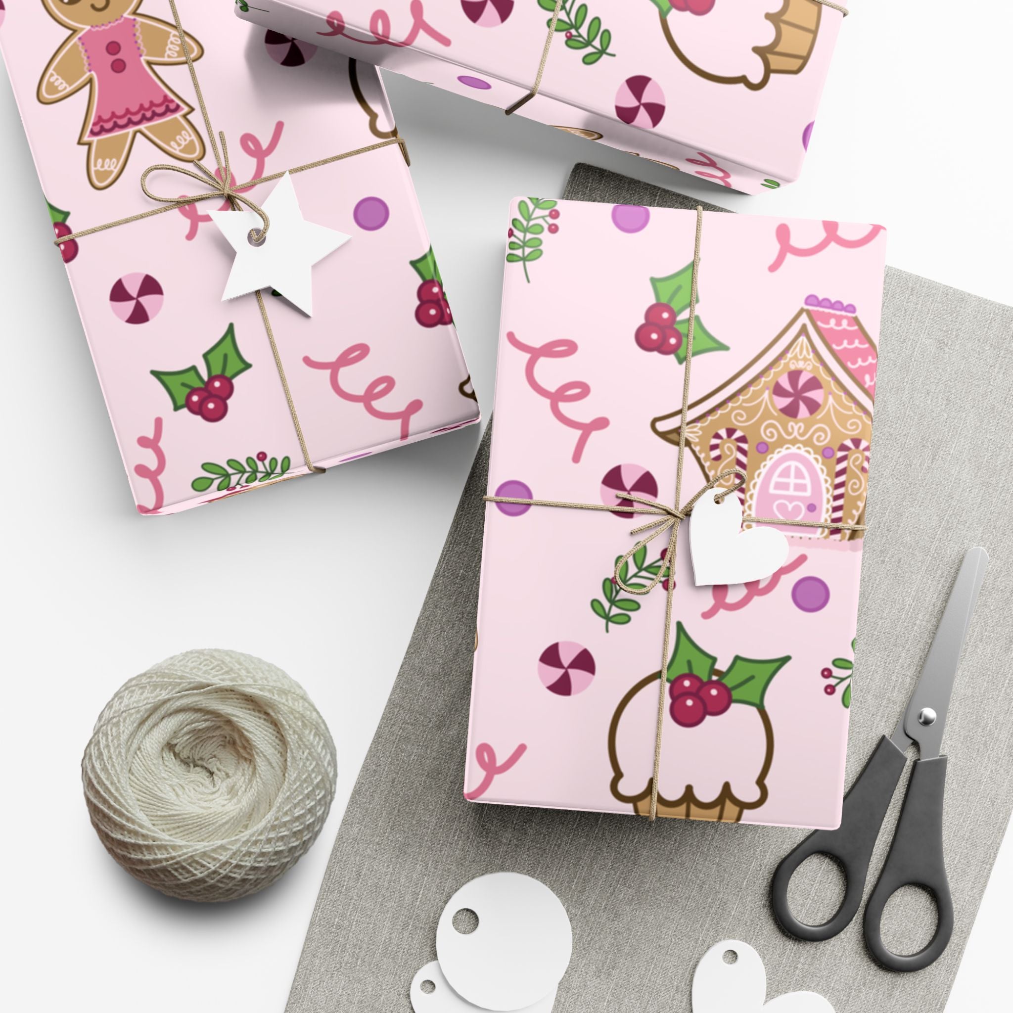 Wrapping Paper - Gingerbread Holiday
