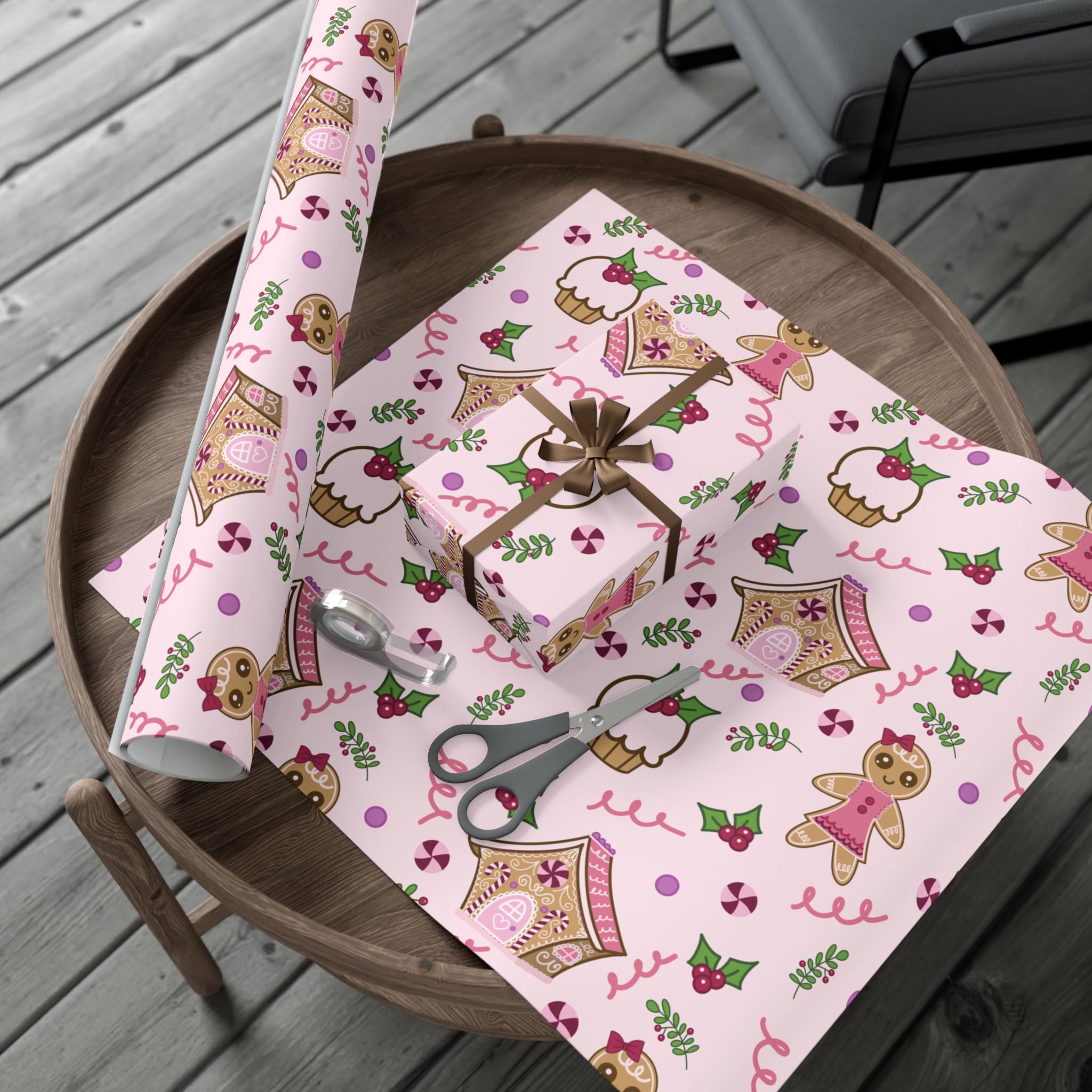 Wrapping Paper - Gingerbread Holiday