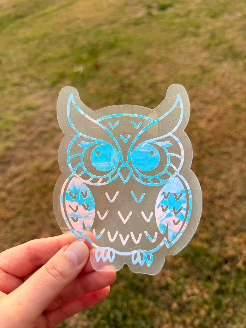 Owl Suncatcher Decal