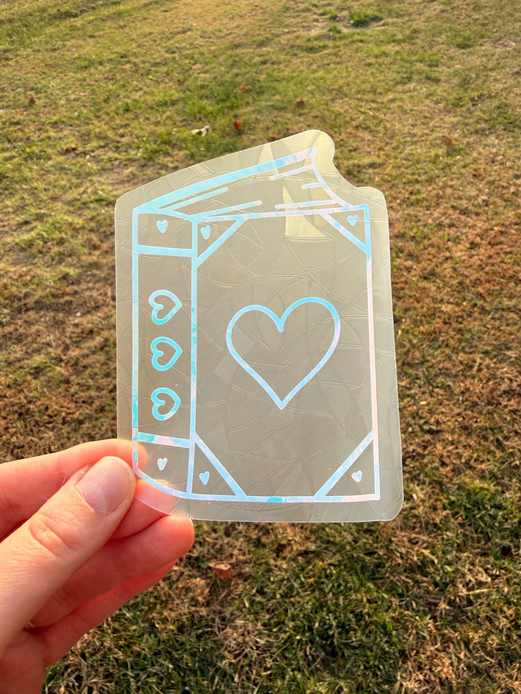 Book Lovers Suncatcher Decal