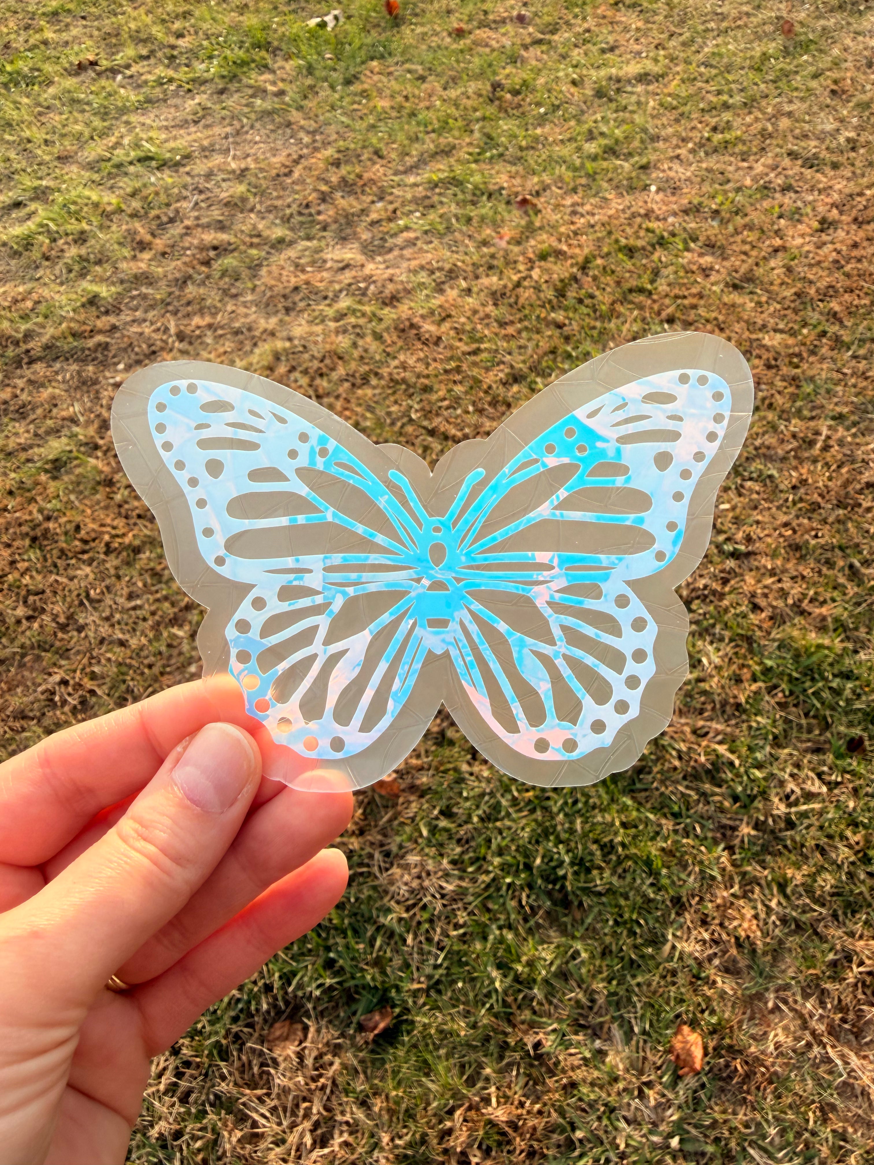 Butterfly Suncatcher Decal