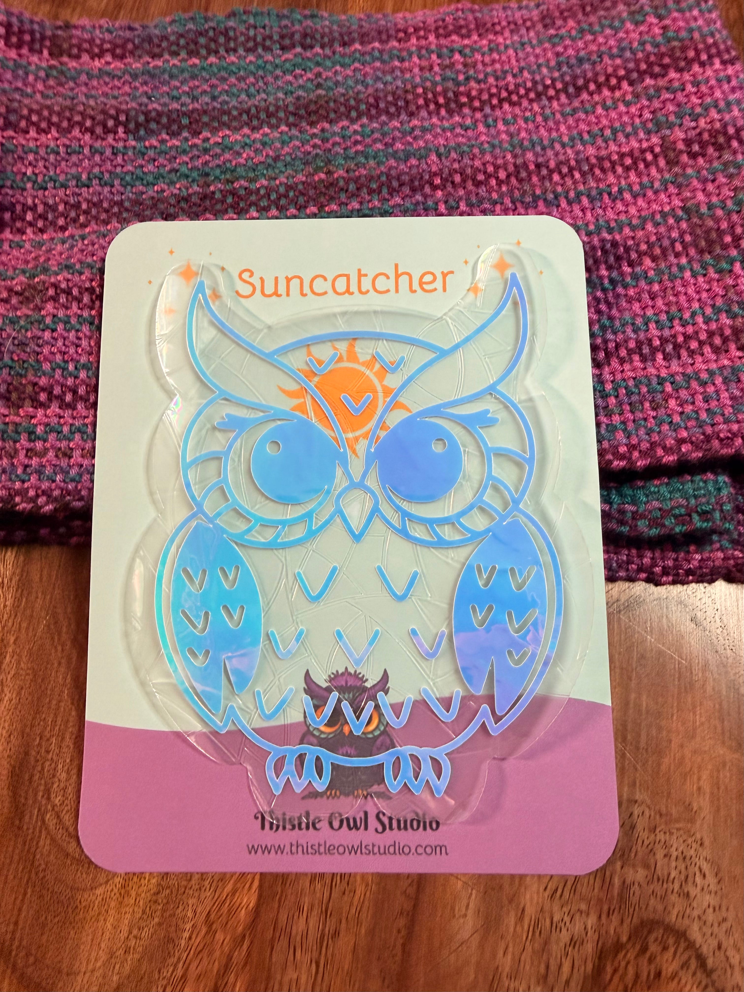 Owl Suncatcher Decal