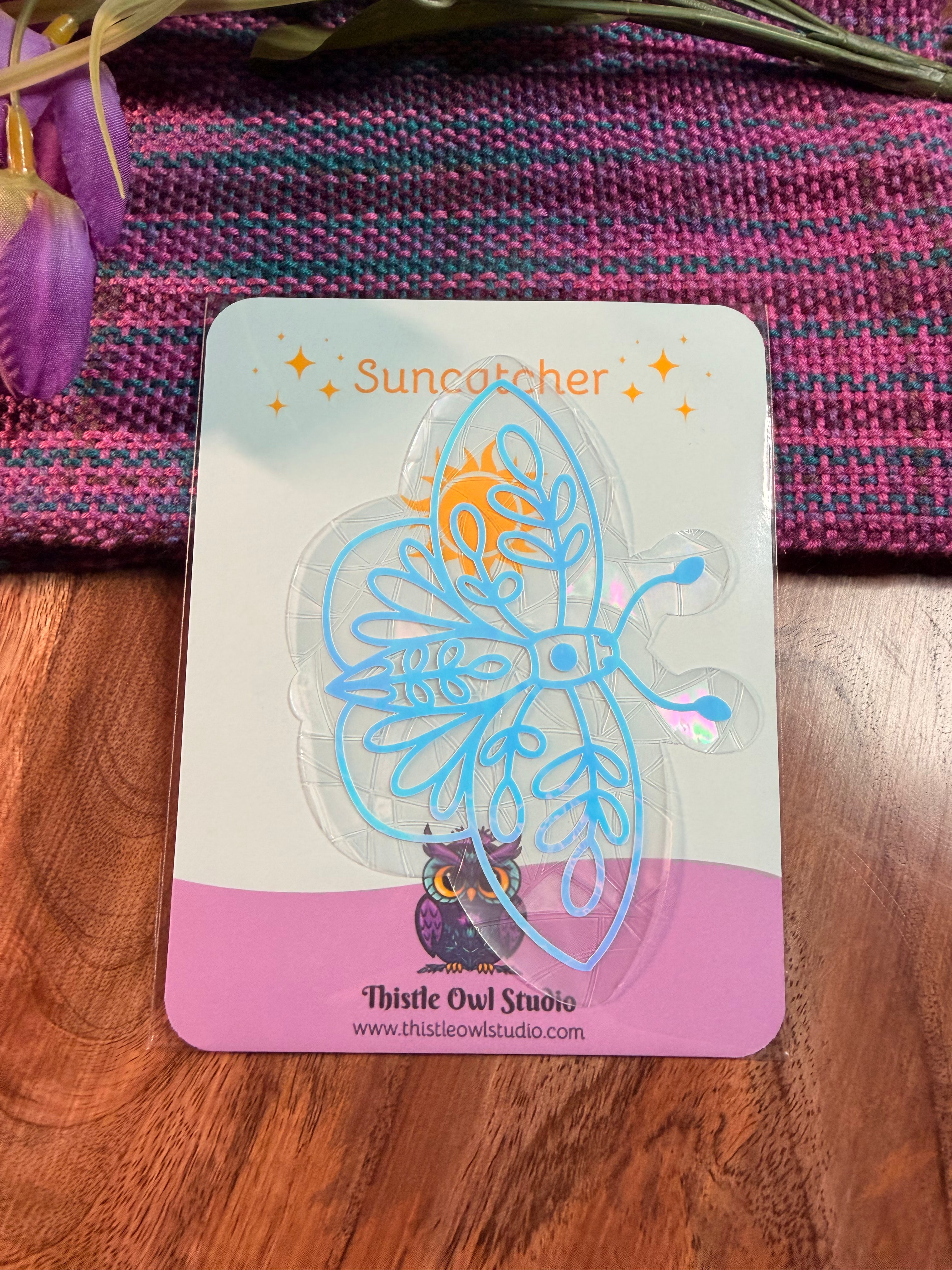 Moth Suncatcher Decal