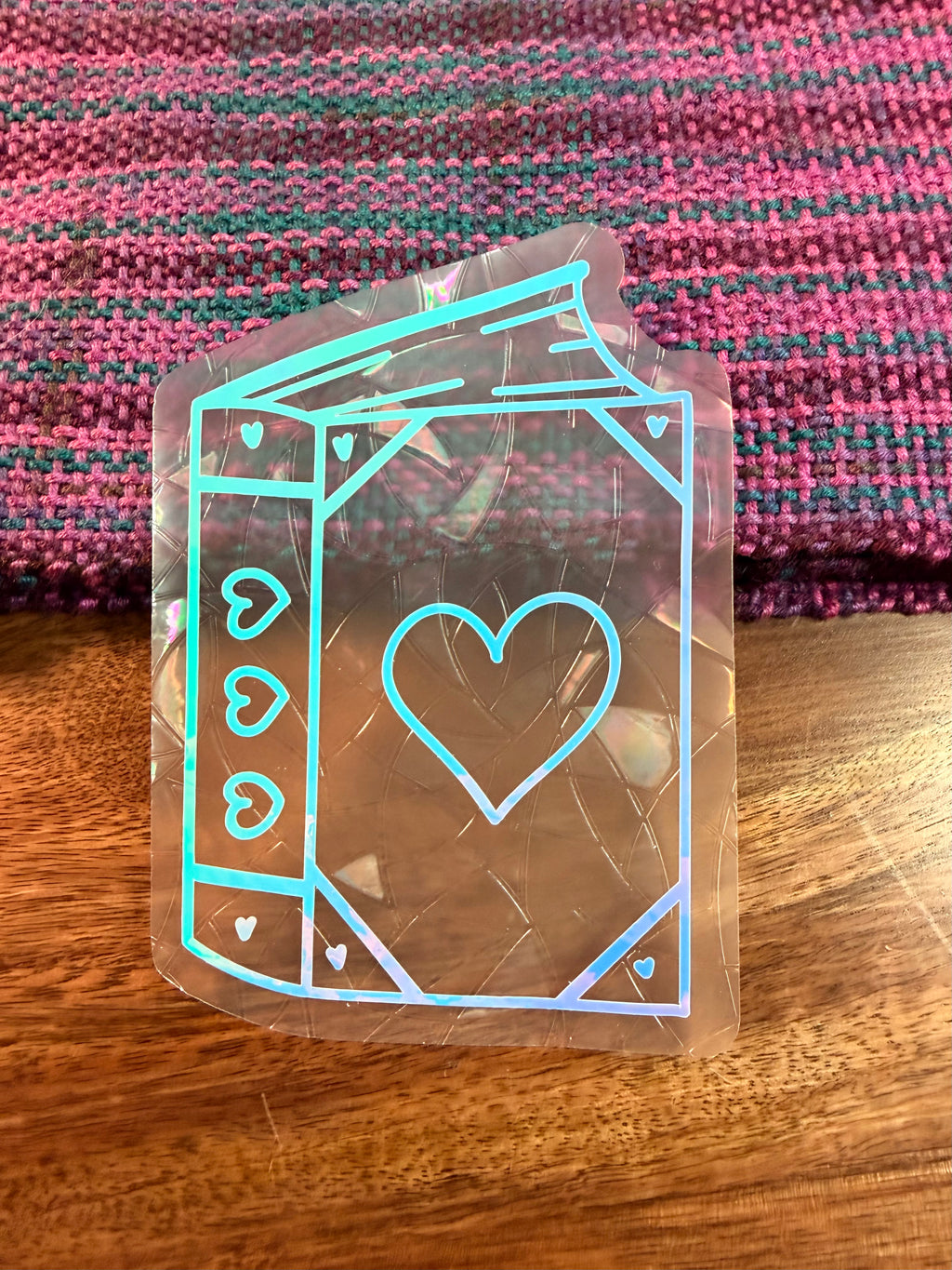 Book Lovers Suncatcher Decal