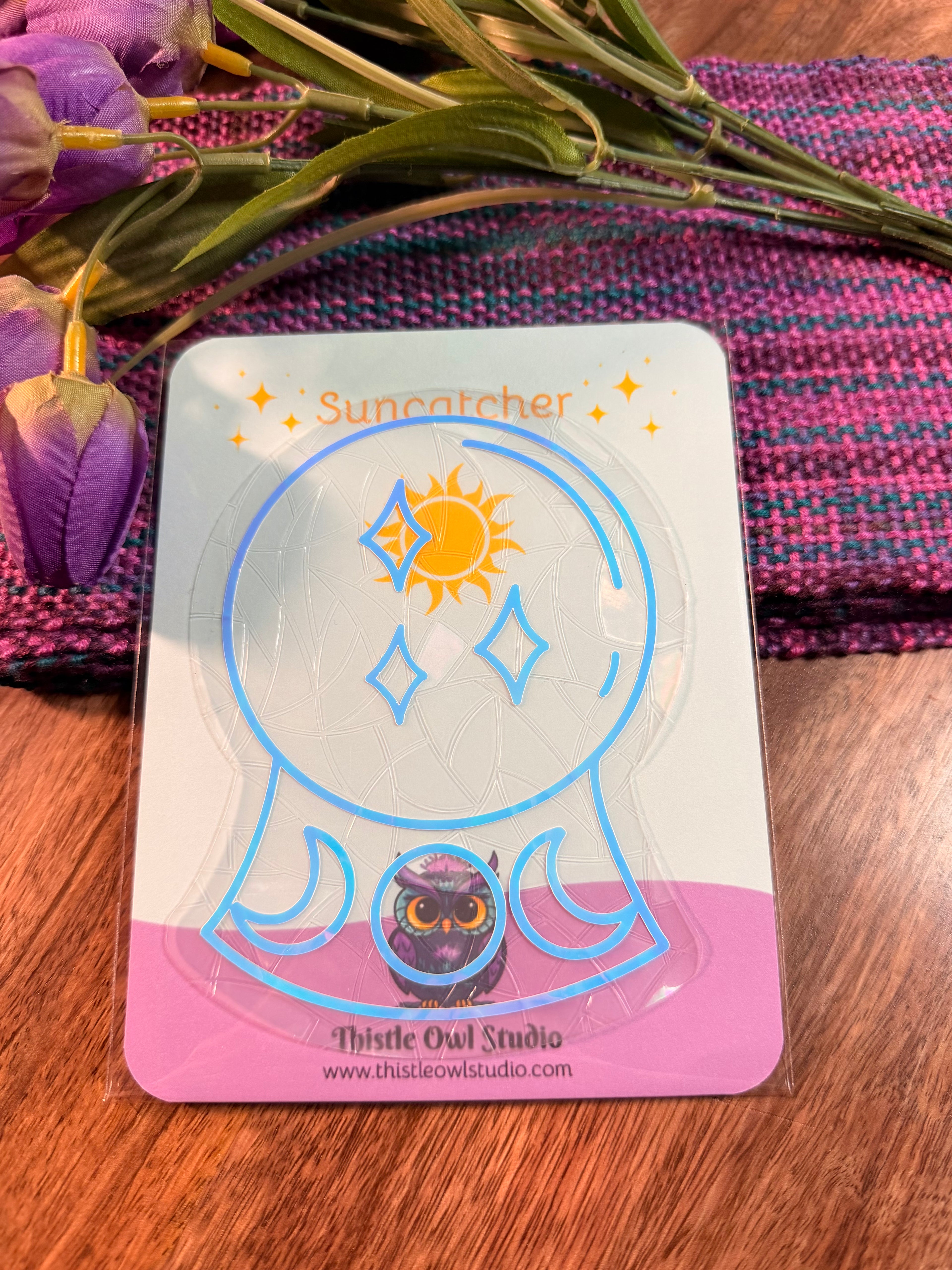 Crystal Ball Suncatcher Decal