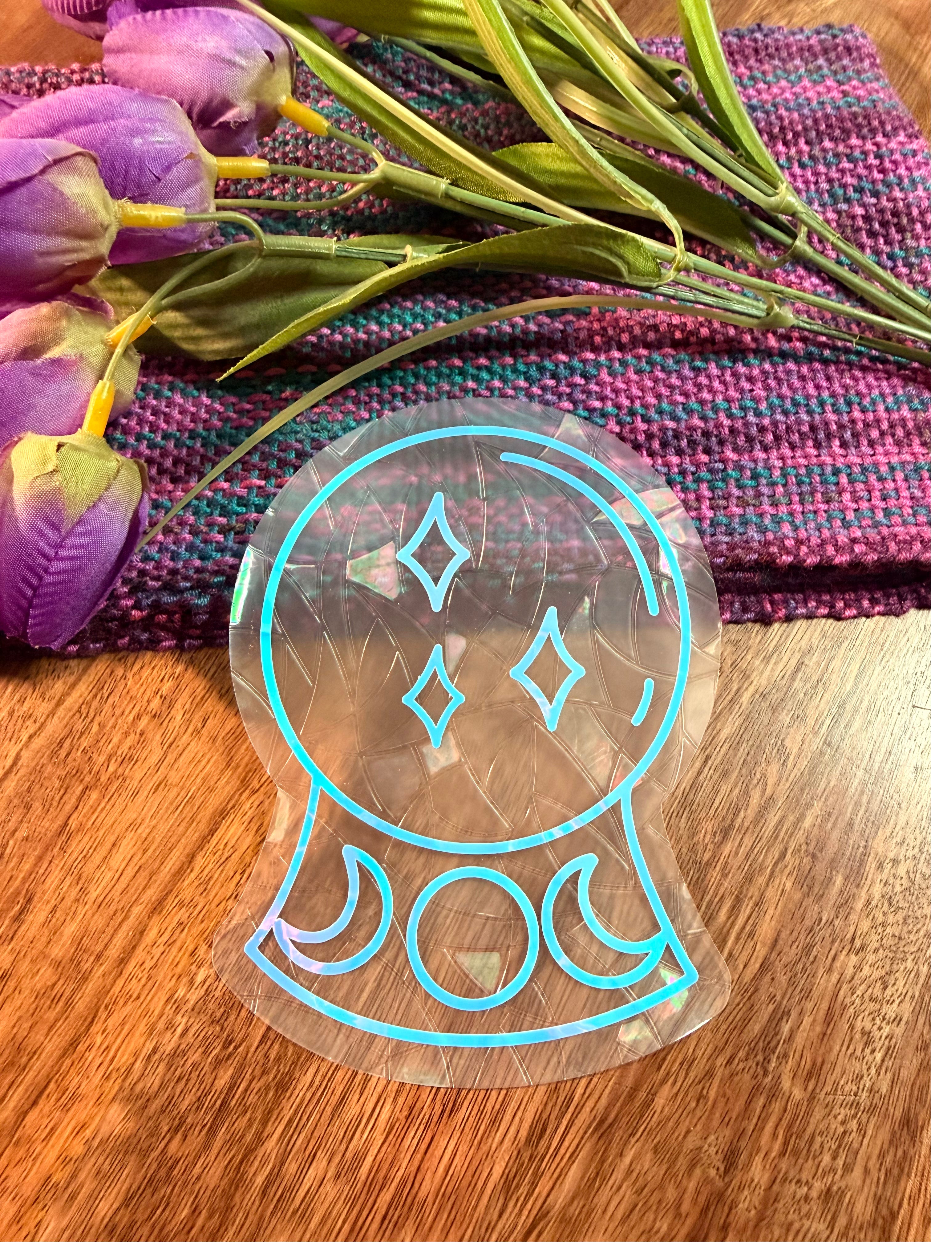 Crystal Ball Suncatcher Decal