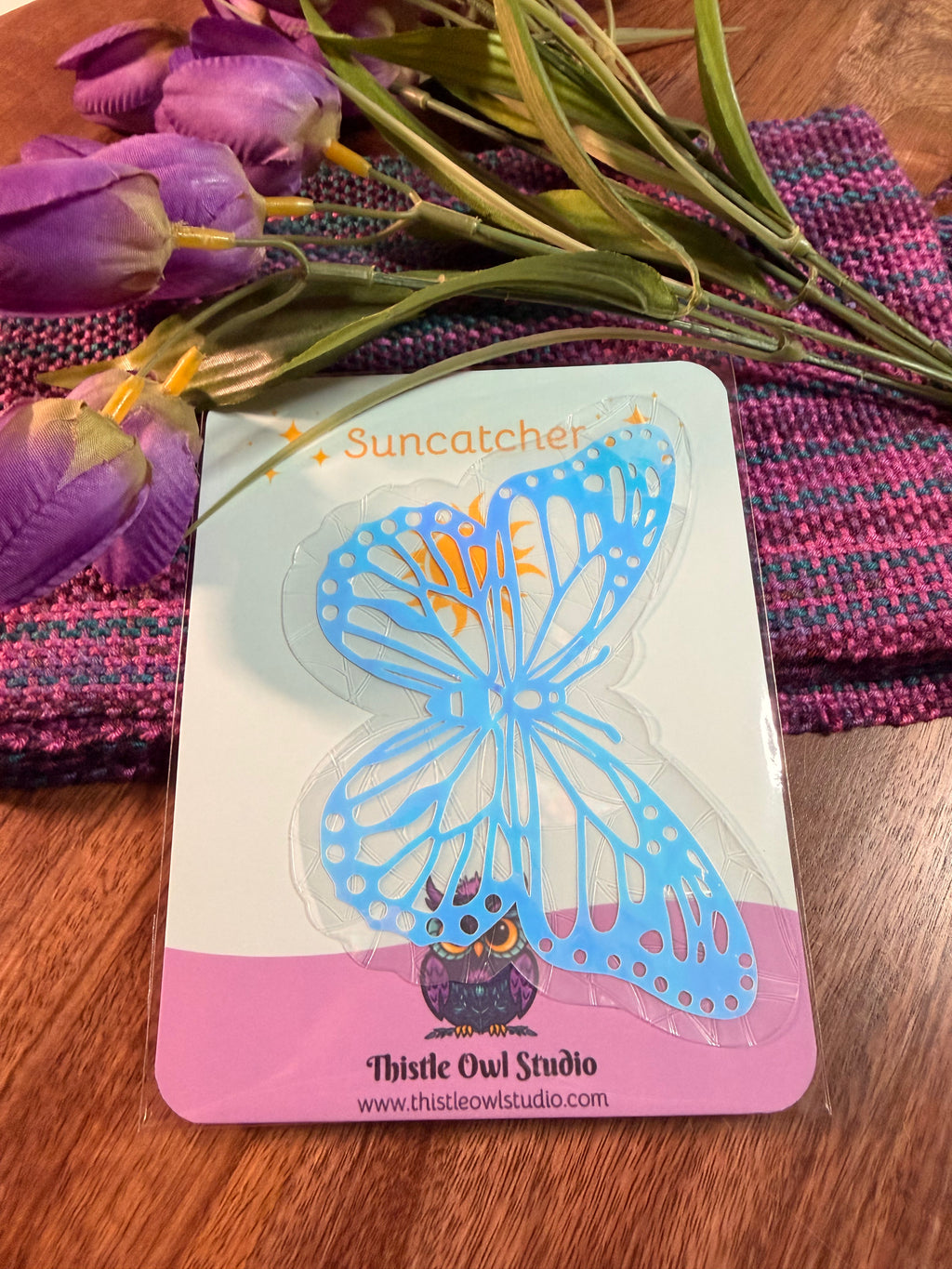 Butterfly Suncatcher Decal