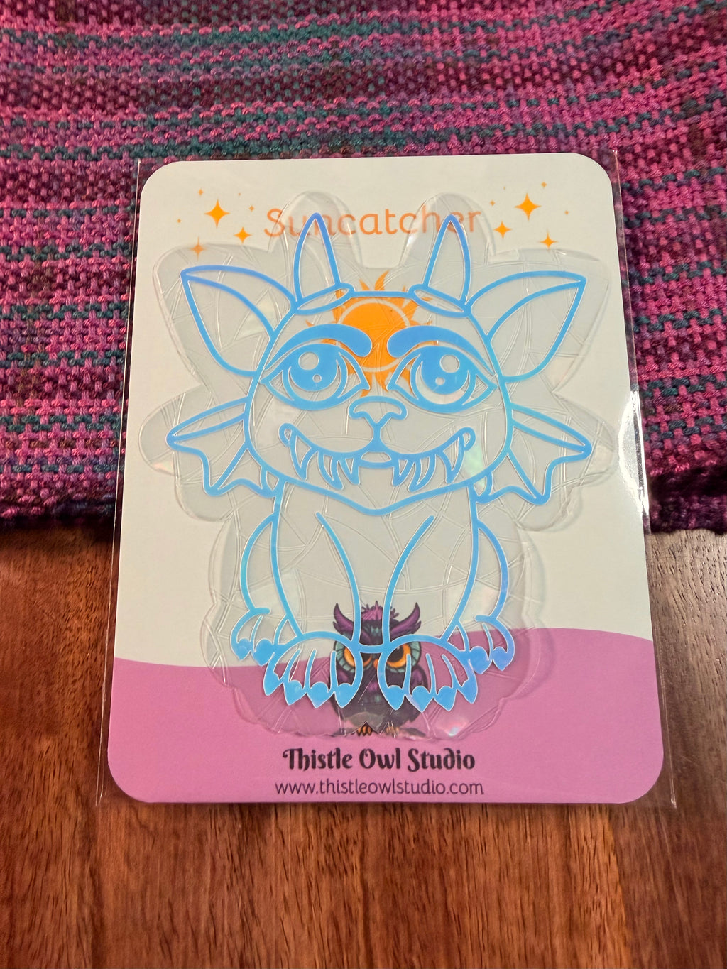 Gargoyle Suncatcher Decal