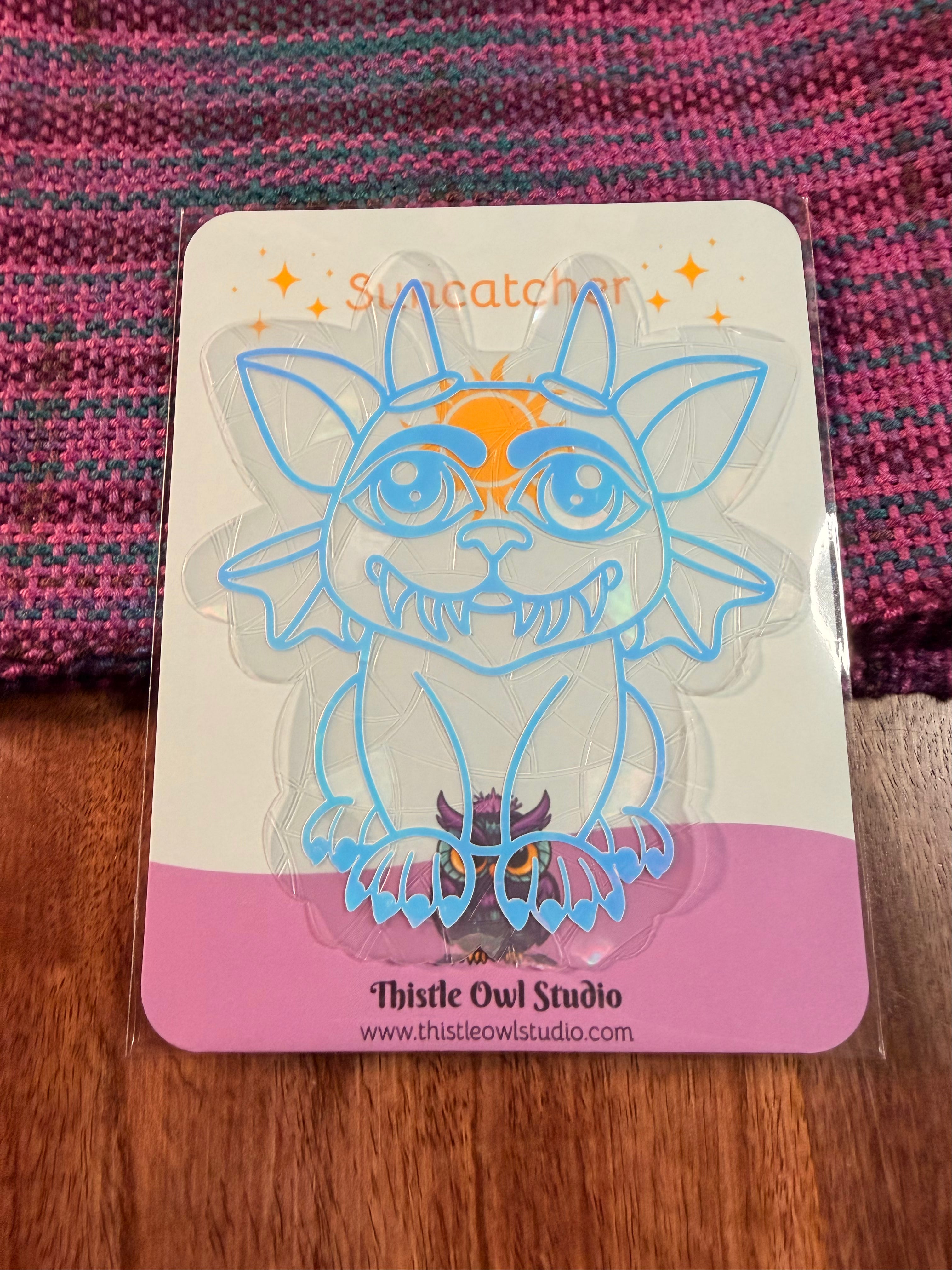 Gargoyle Suncatcher Decal