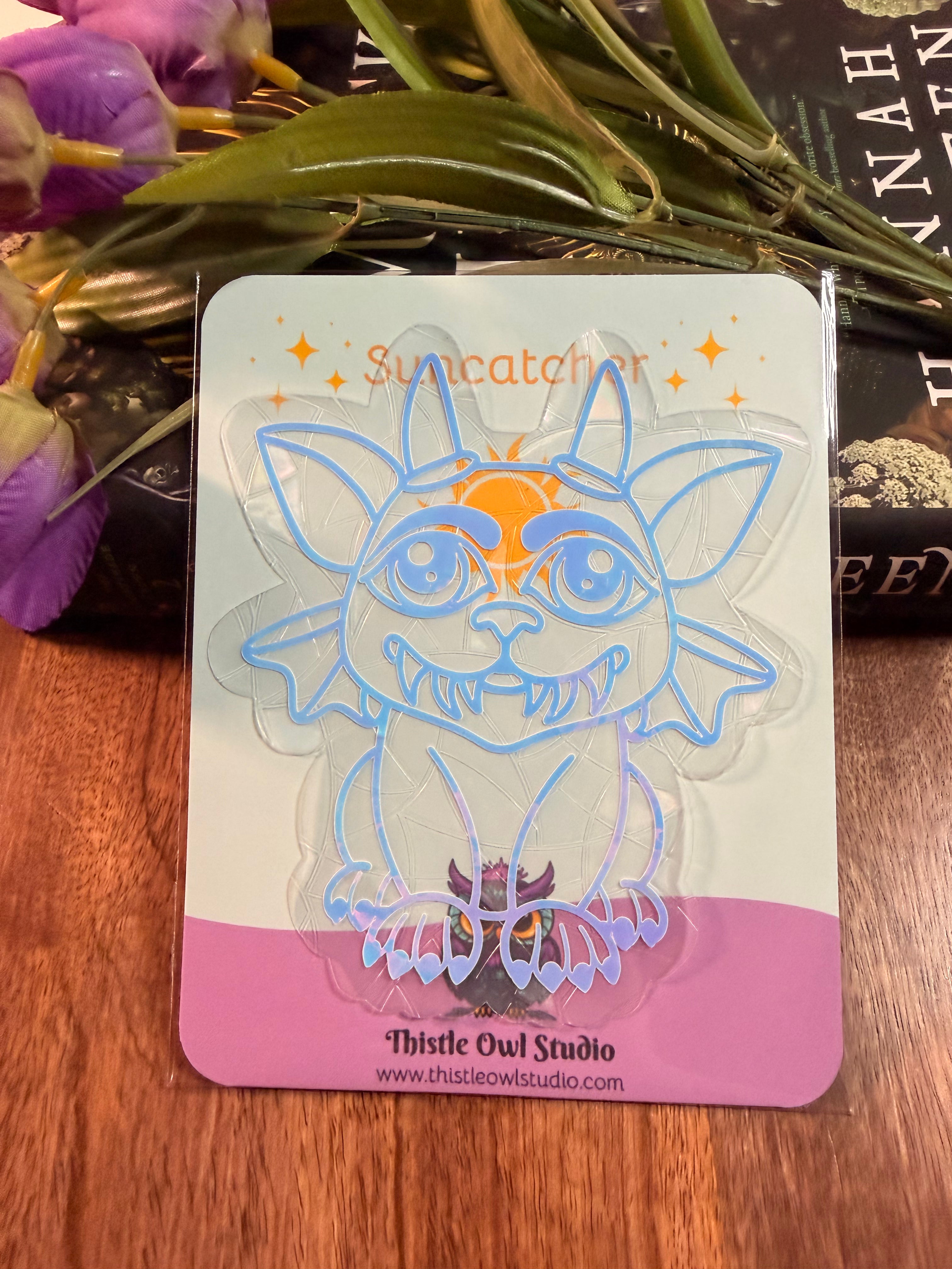 Gargoyle Suncatcher Decal