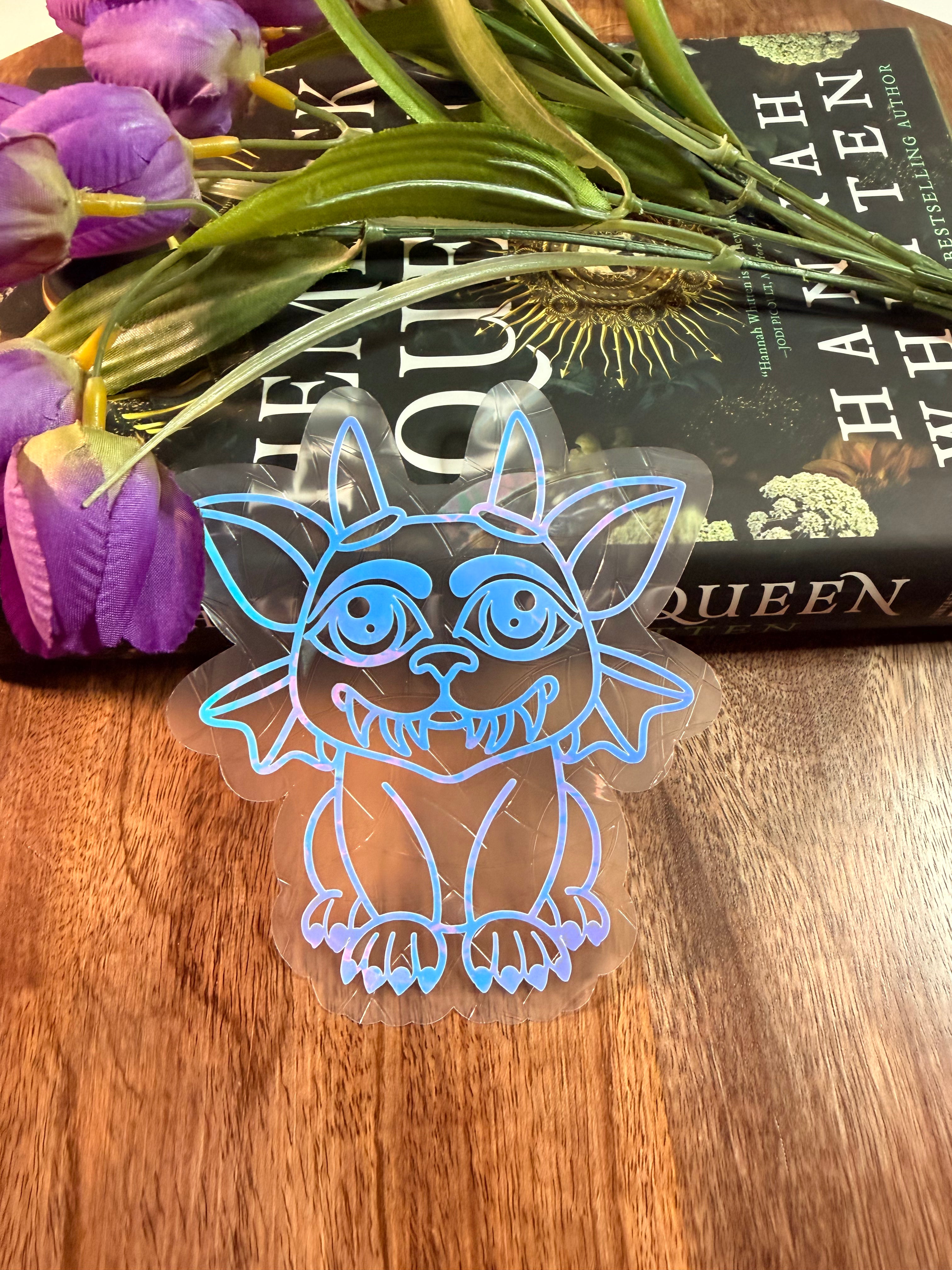 Gargoyle Suncatcher Decal