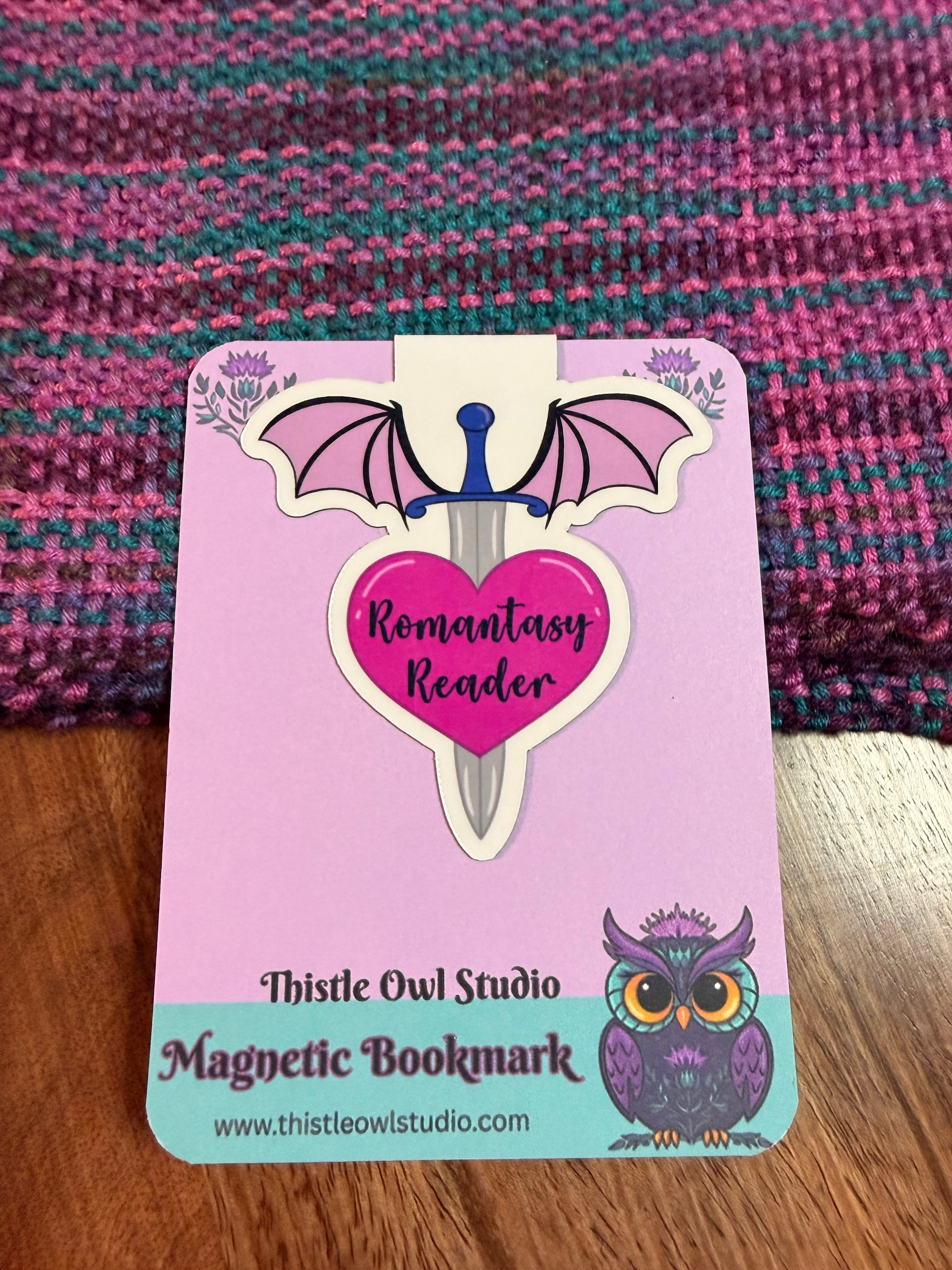 Romantasy Reader, Magnetic Bookmark