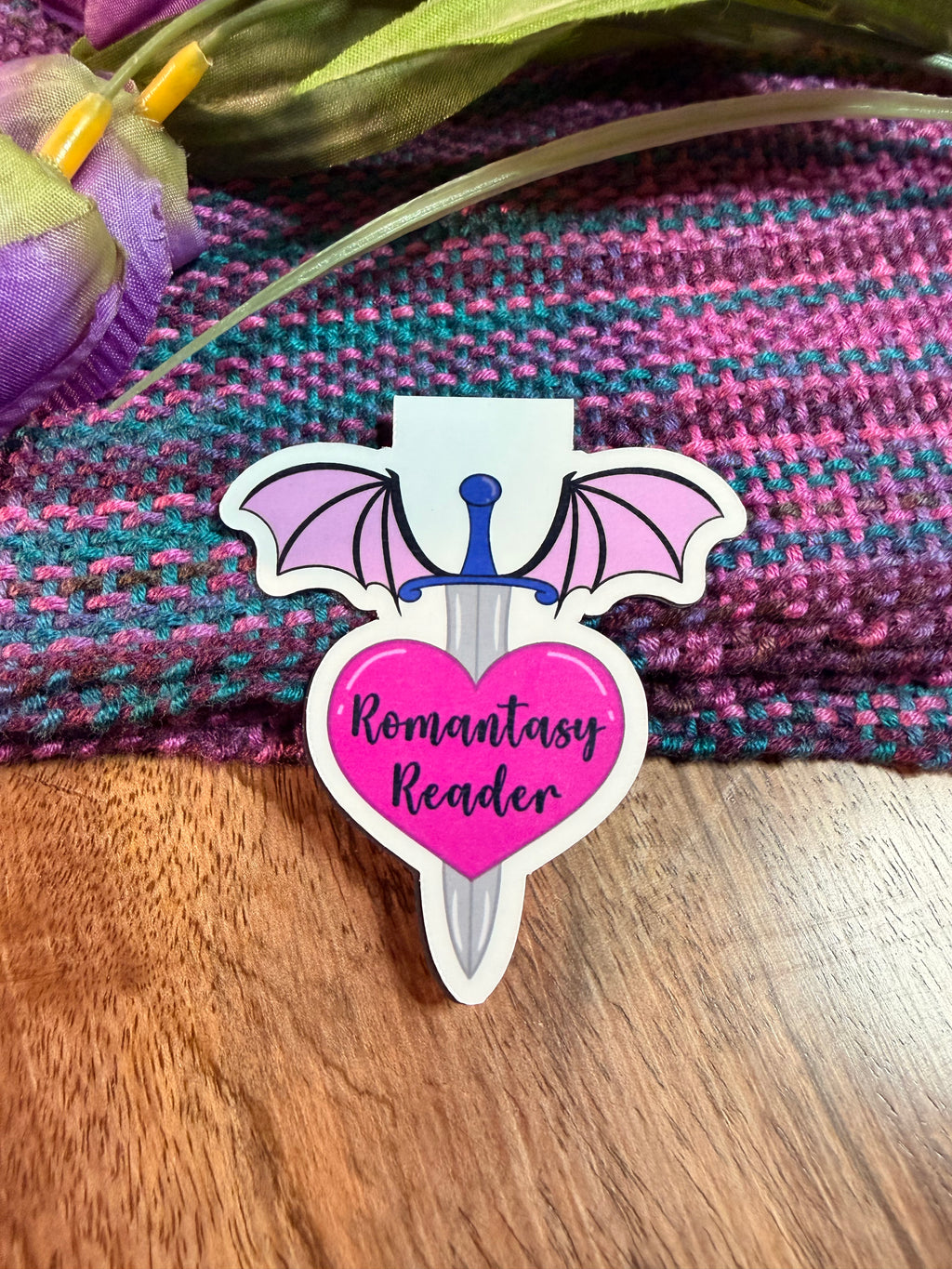 Romantasy Reader, Magnetic Bookmark