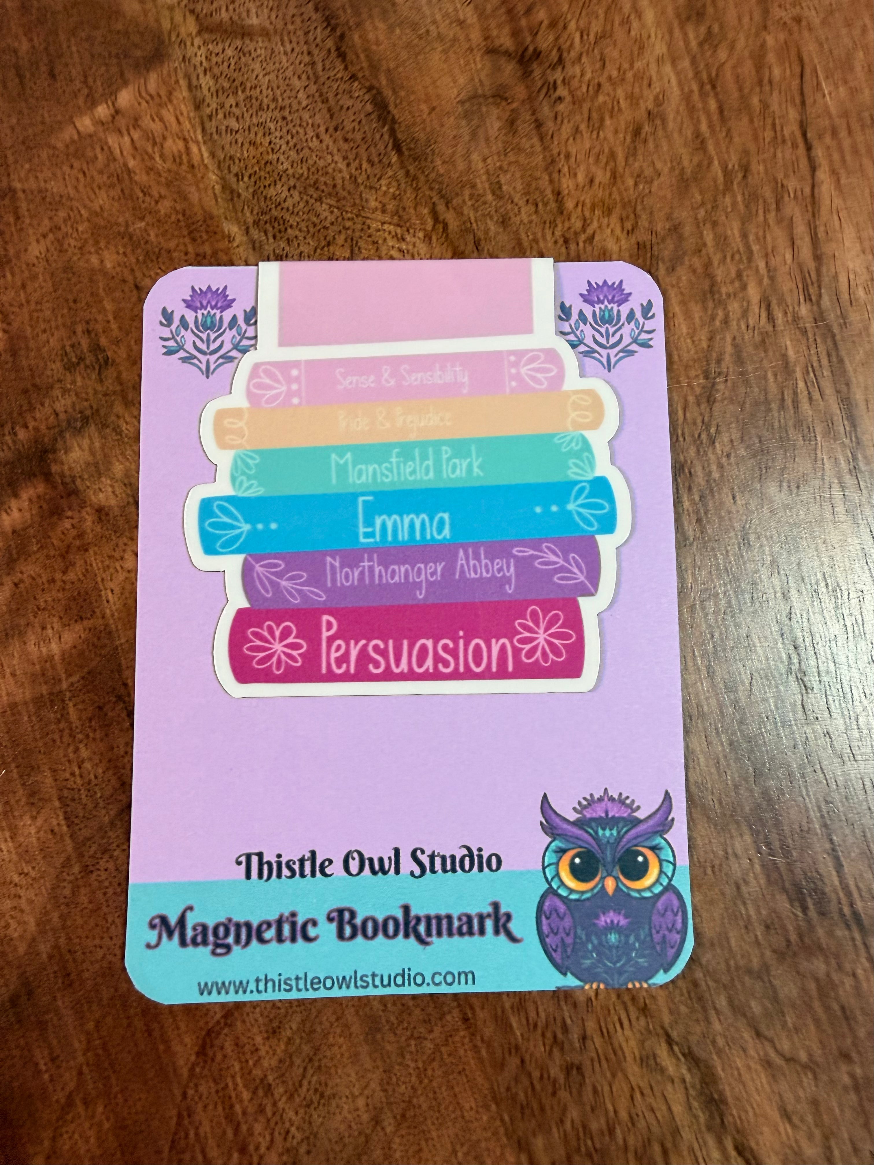 Jane Austen, Magnetic Bookmark
