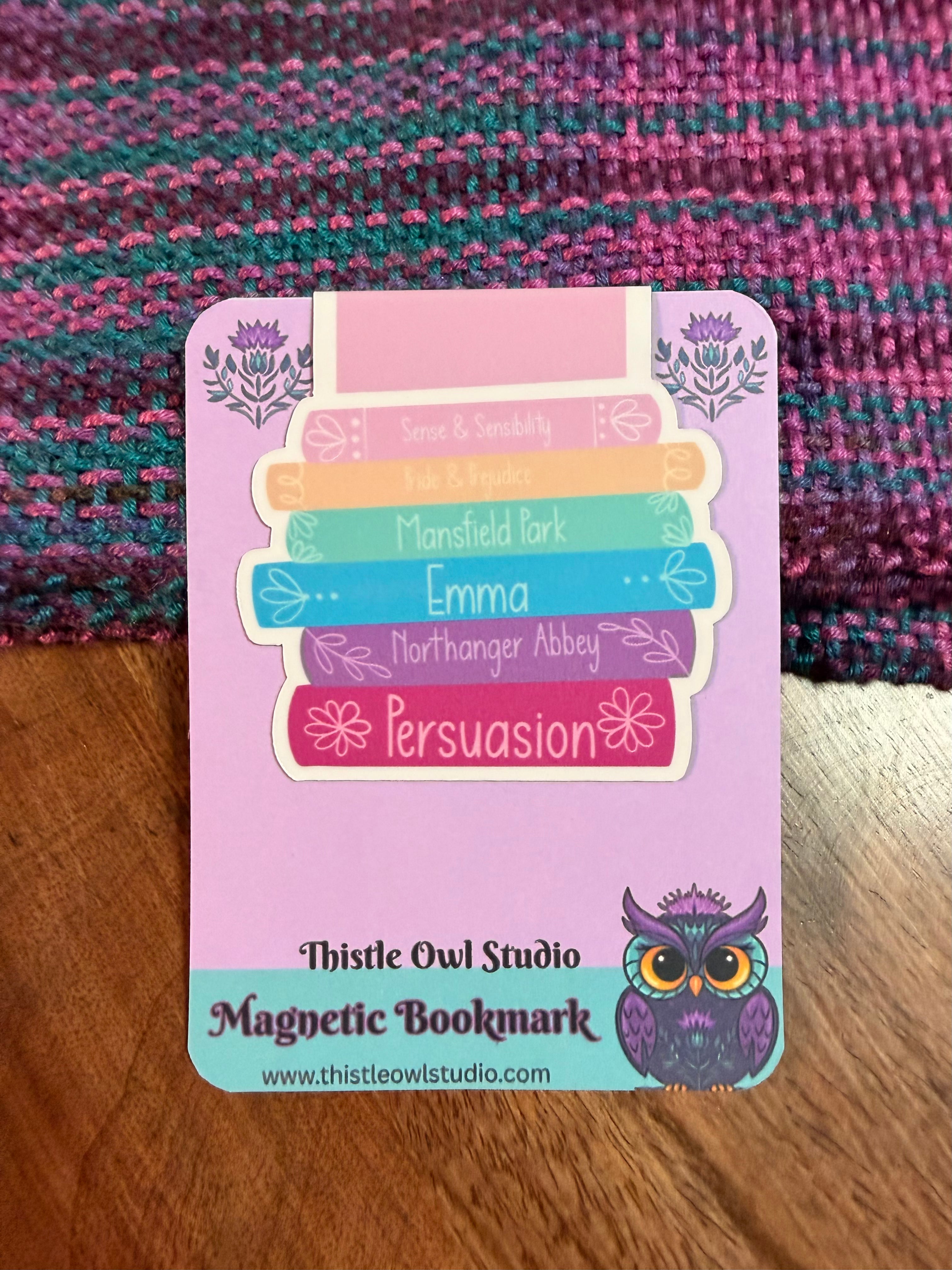 Jane Austen, Magnetic Bookmark