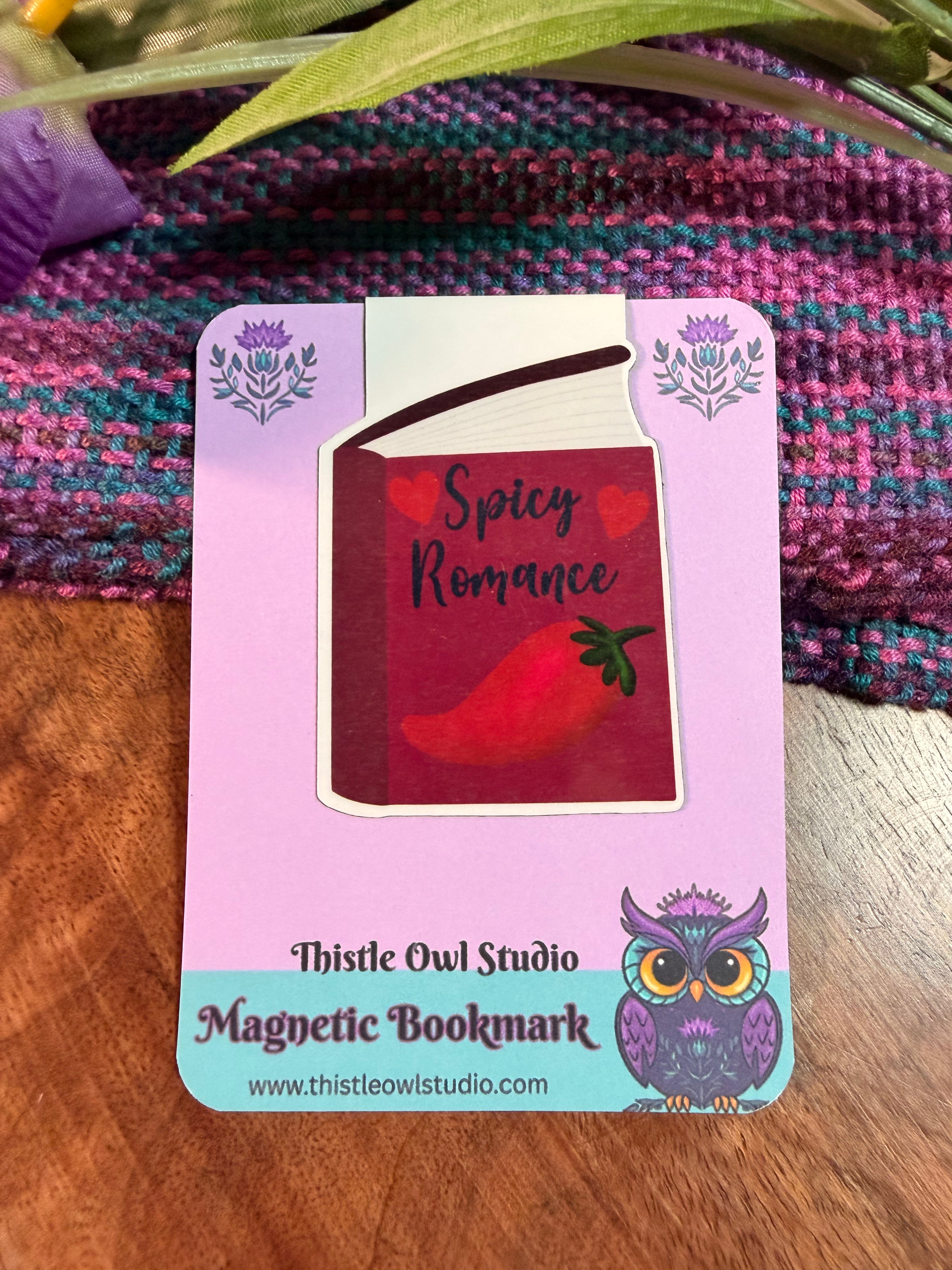 Spicy Romance, Magnetic Bookmark