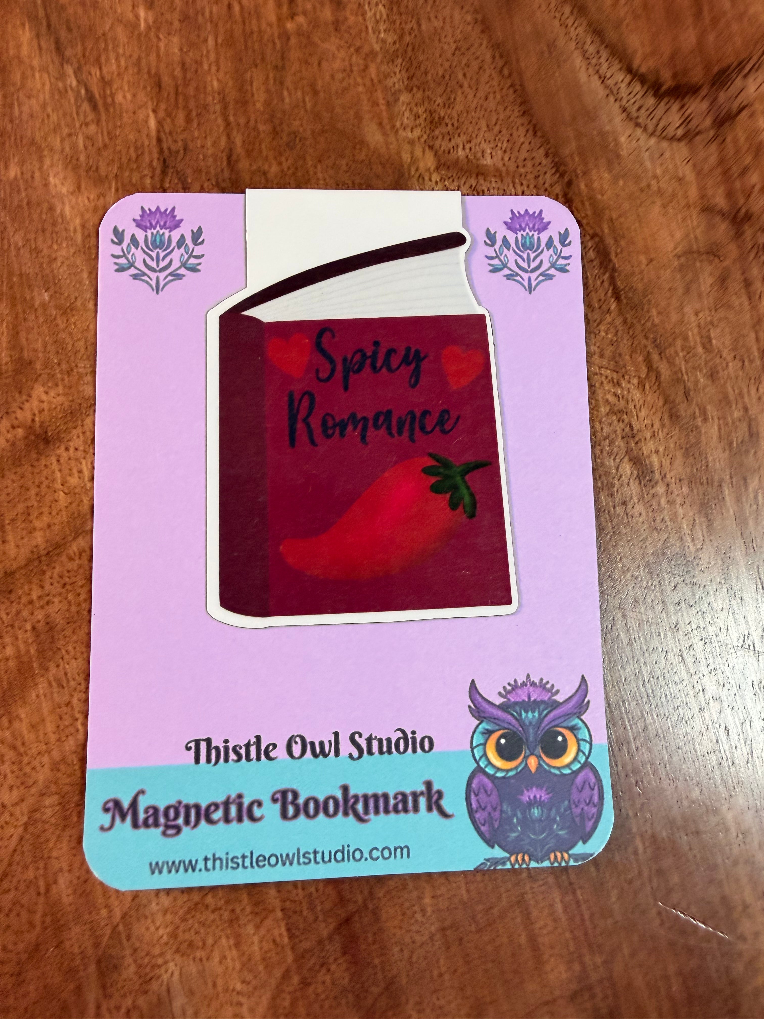 Spicy Romance, Magnetic Bookmark