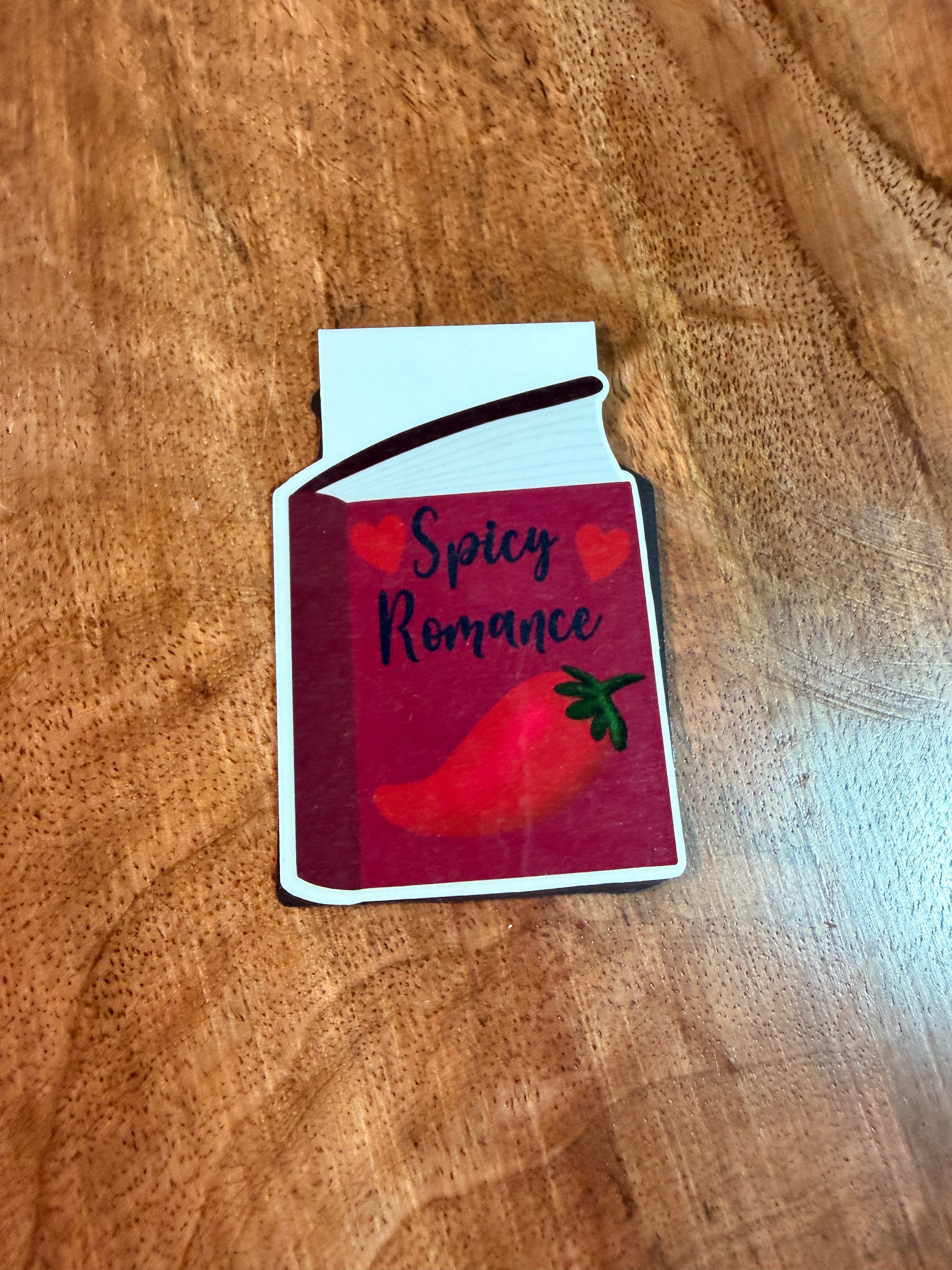 Spicy Romance, Magnetic Bookmark