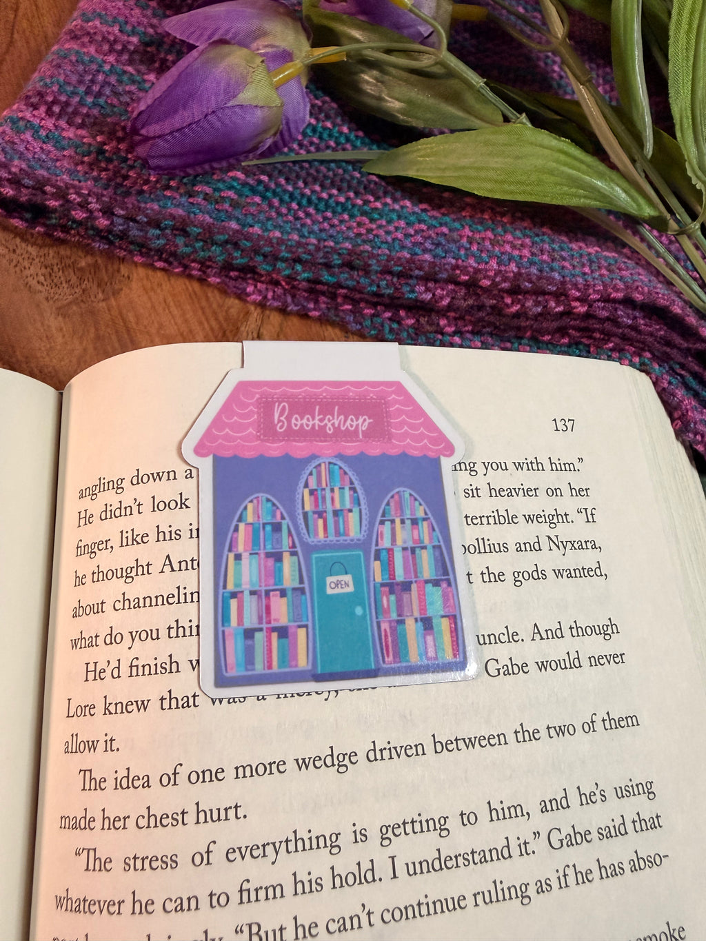 Bookshop, Magnetic Bookmark