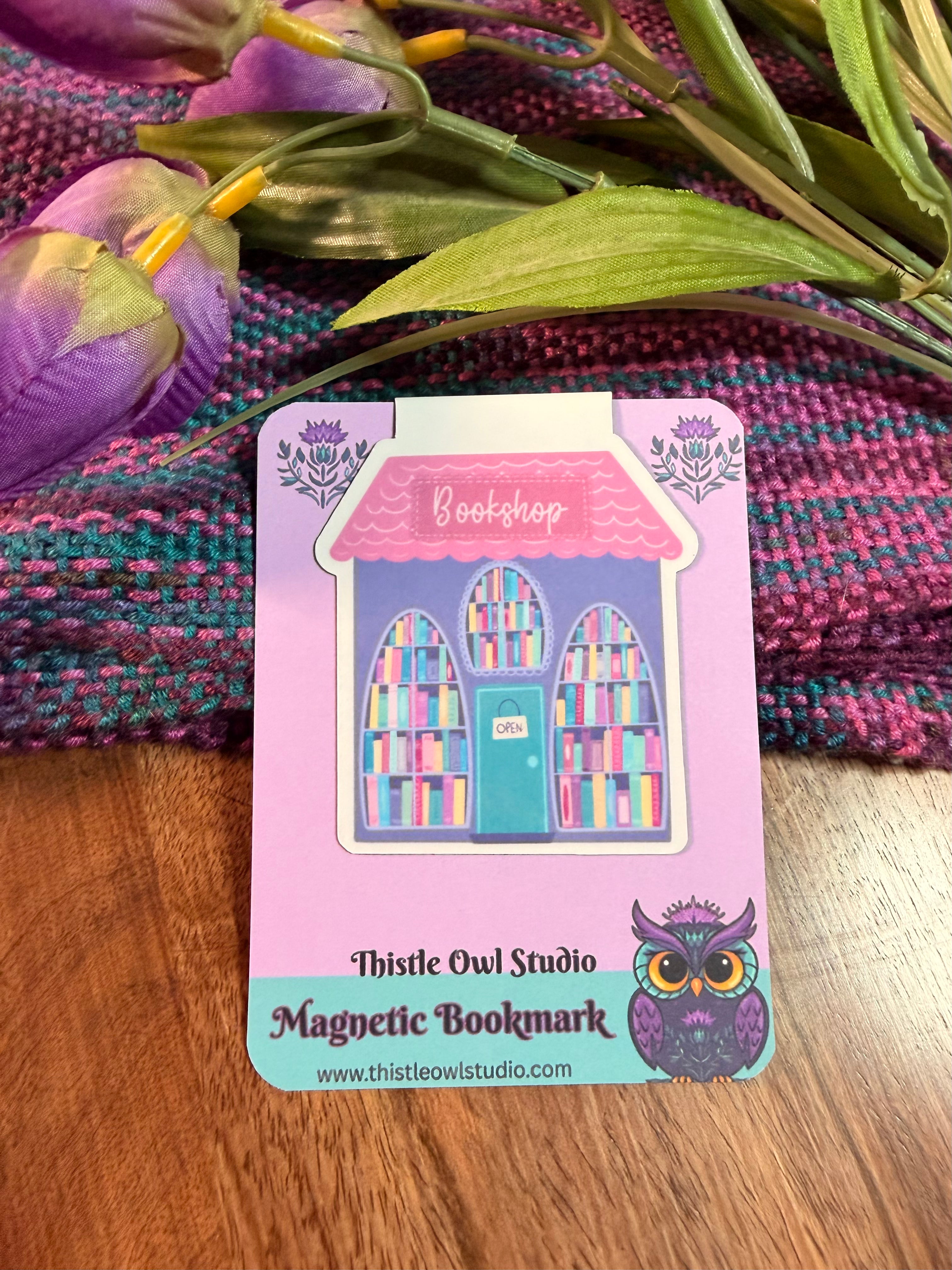 Bookshop, Magnetic Bookmark