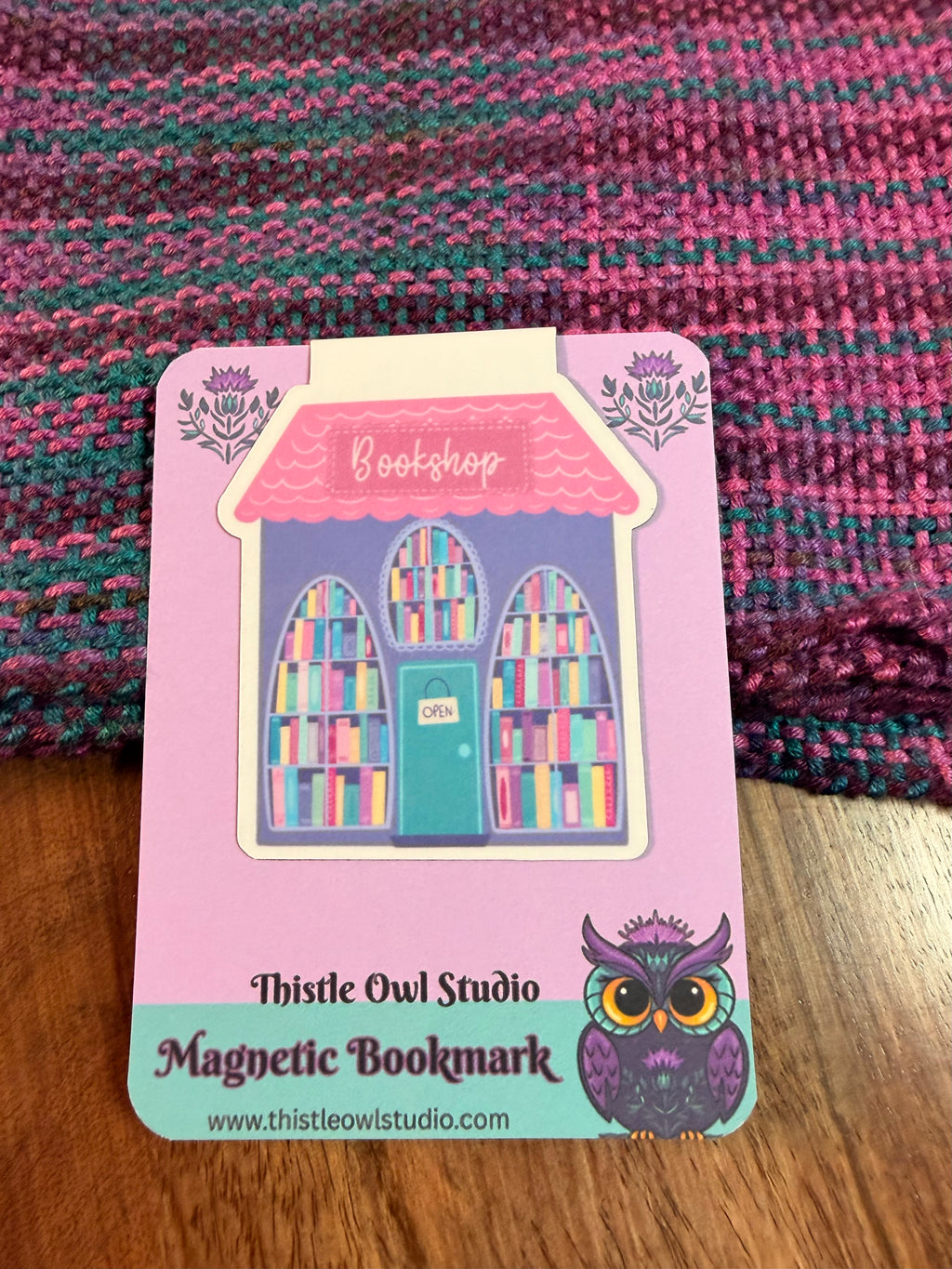 Bookshop, Magnetic Bookmark
