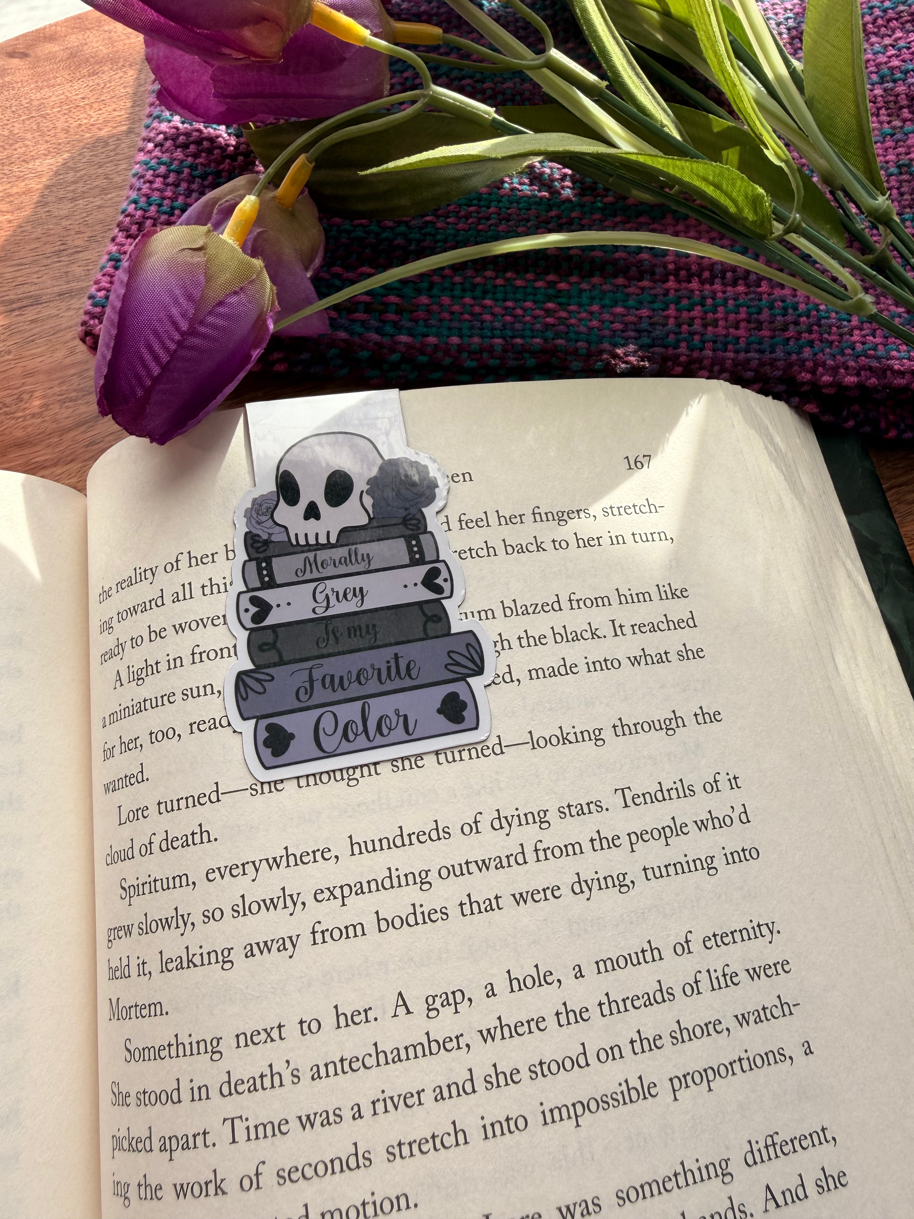 Morally Grey Is My Favorite Color, Magnetic Bookmark