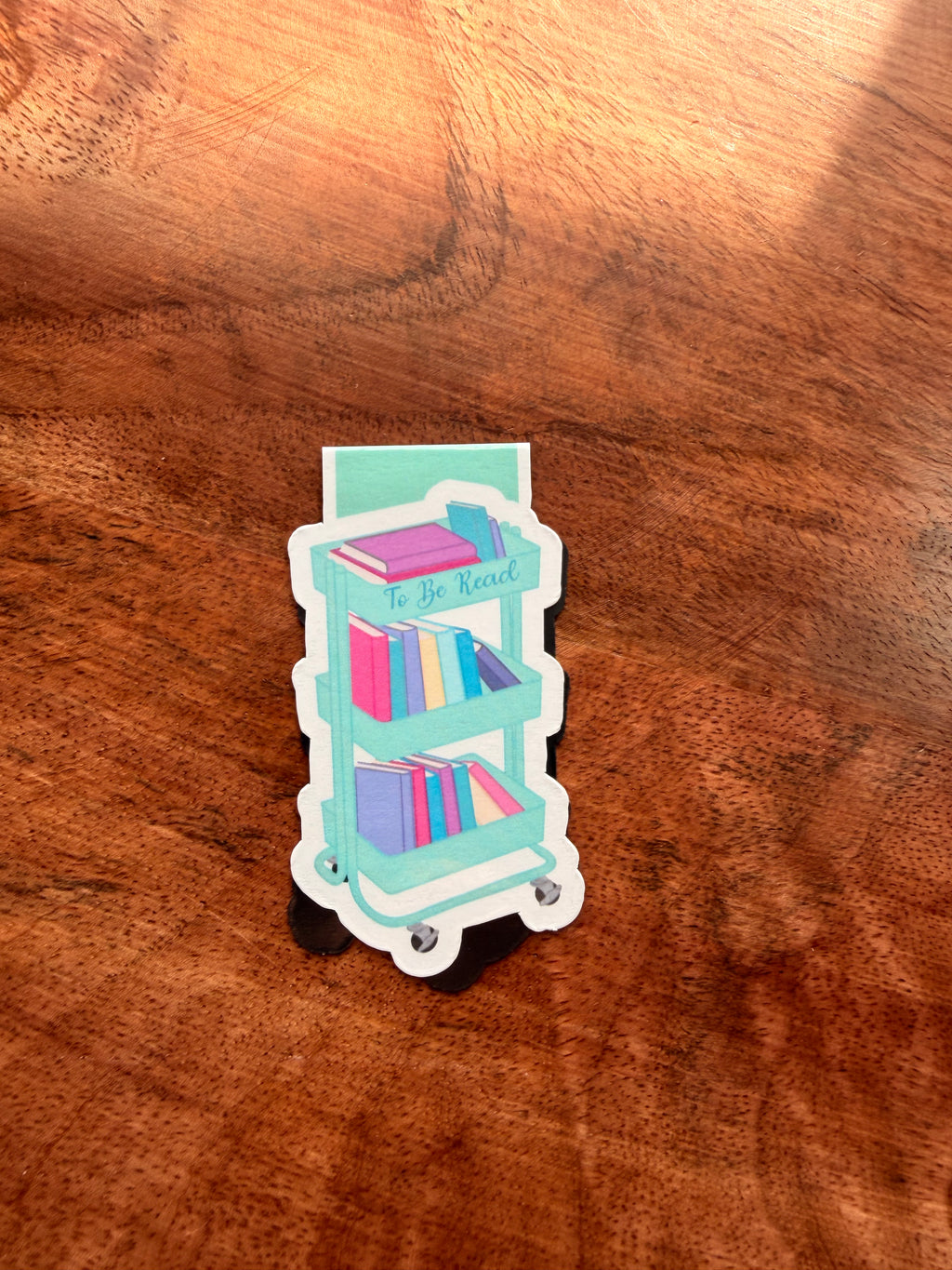 TBR Cart, Magnetic Bookmark