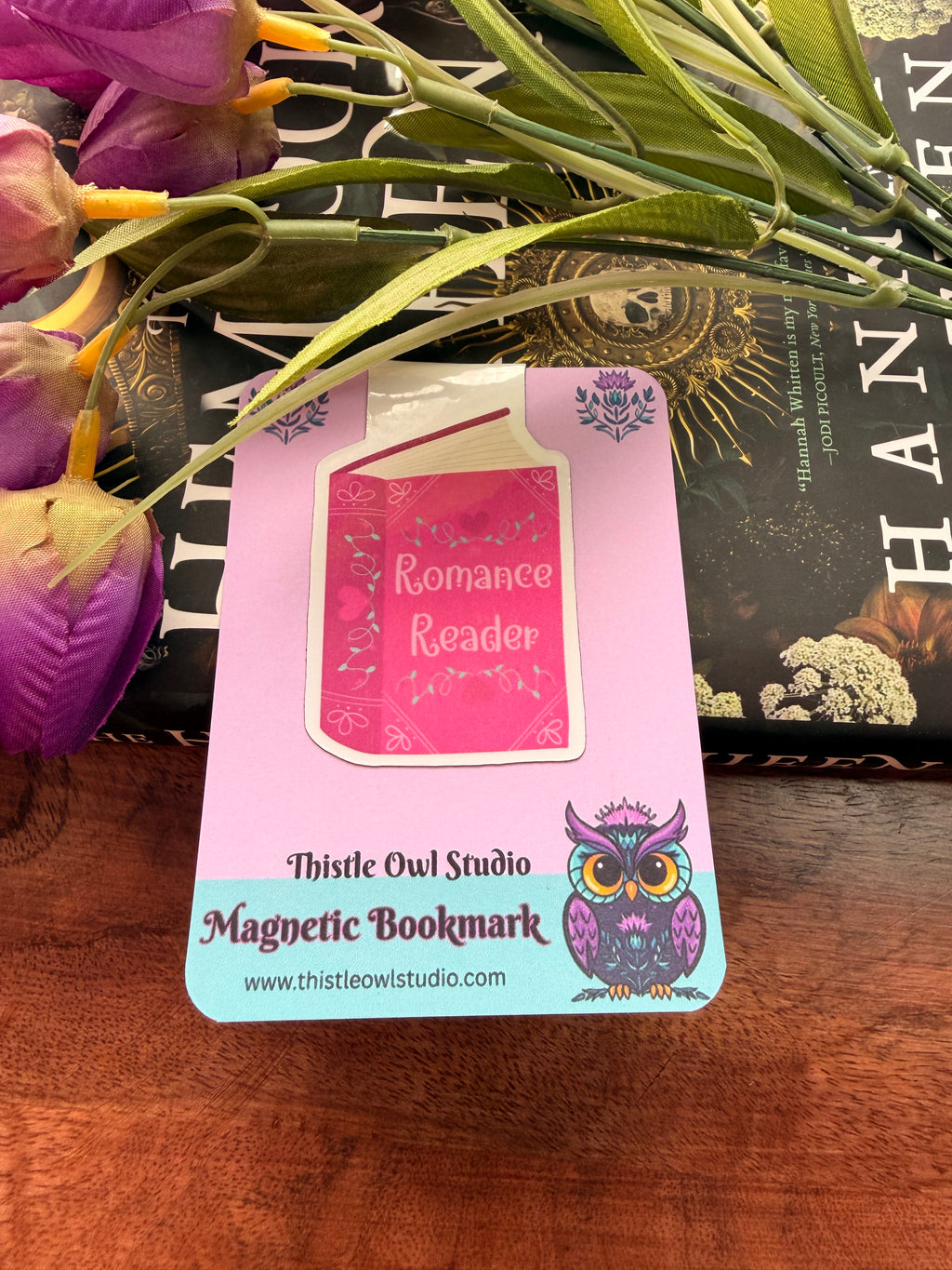 Romance Reader, Magnetic Bookmark