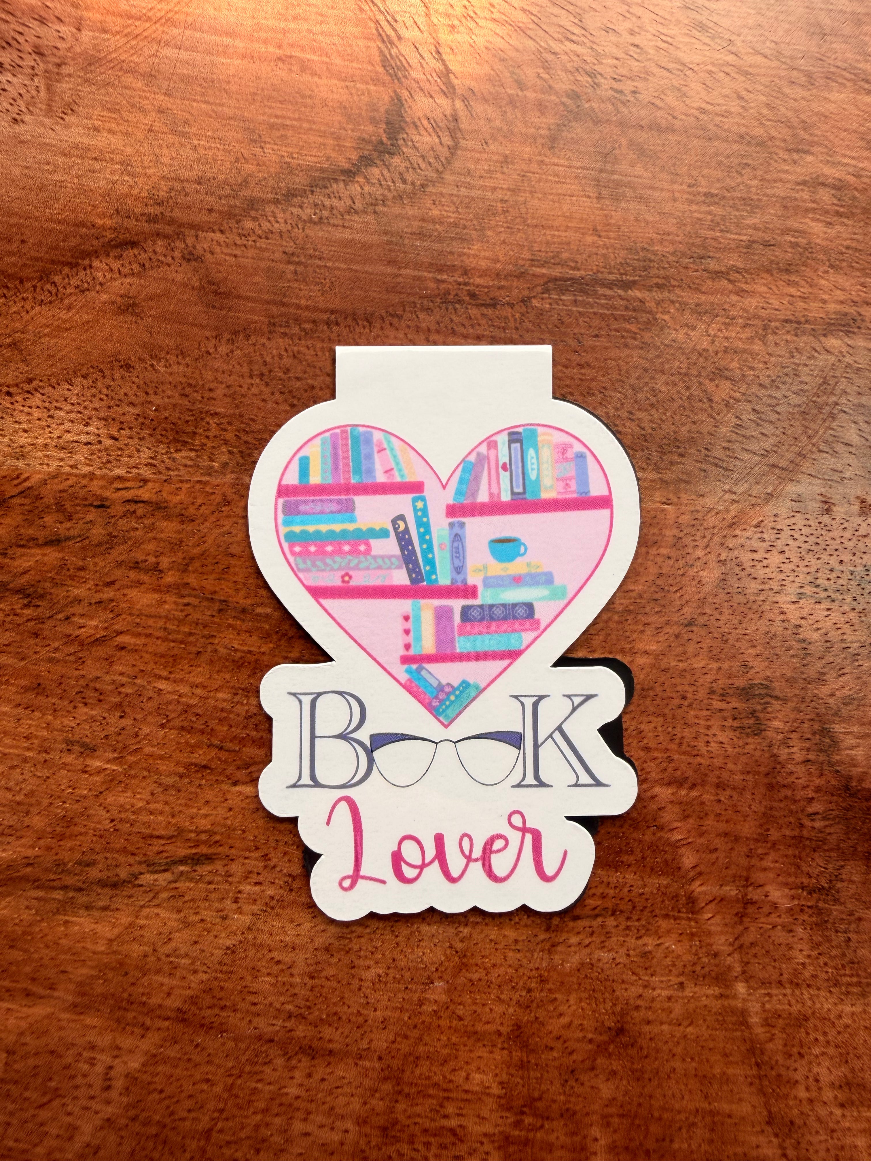 Book Lover, Magnetic Bookmark