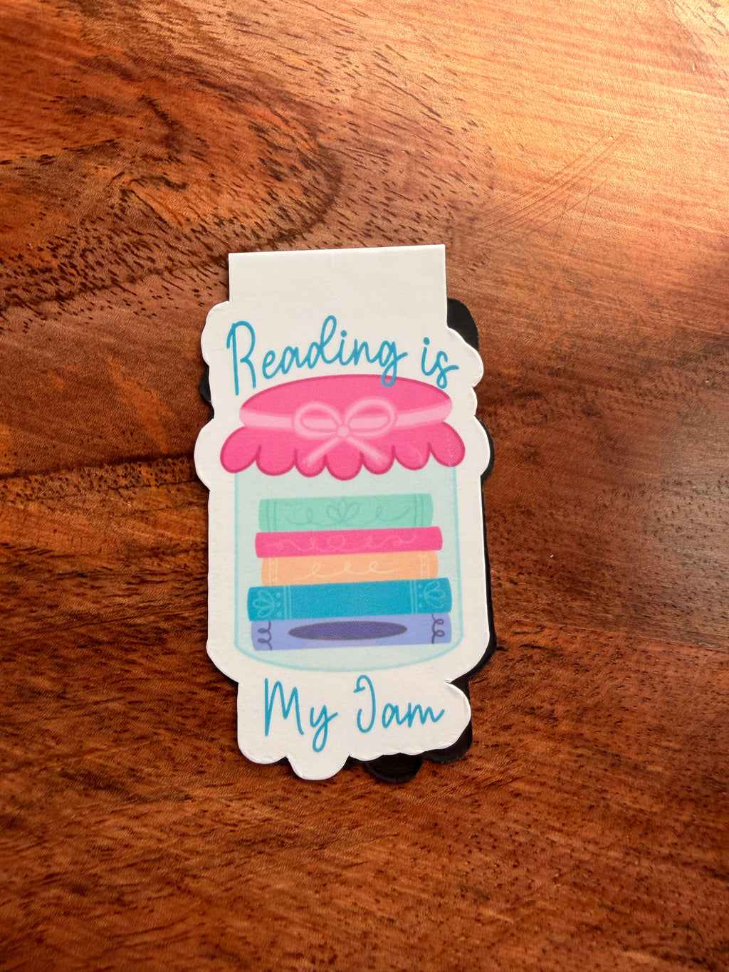 Reading Is My Jam, Magnetic Bookmark