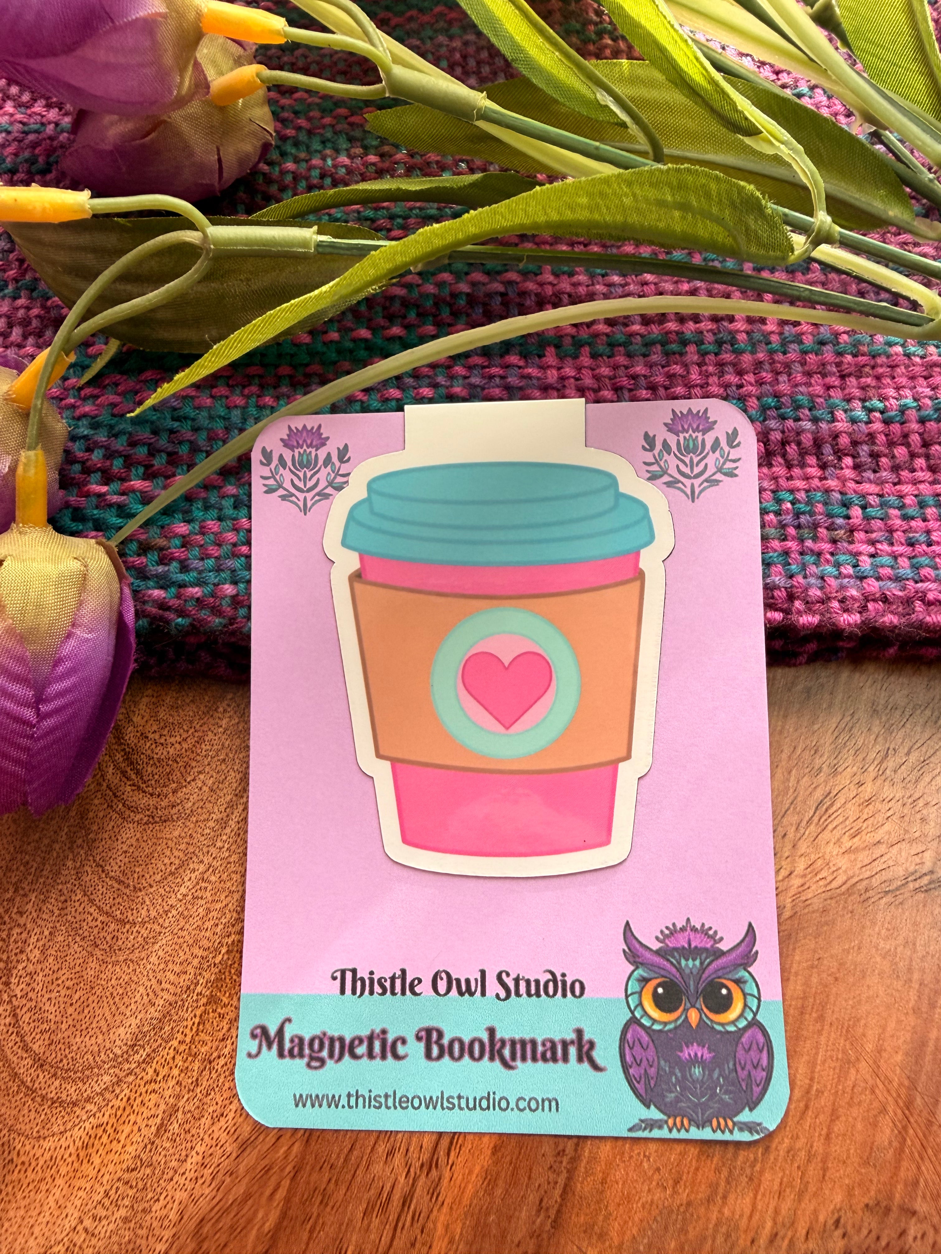 Coffee, Magnetic Bookmark