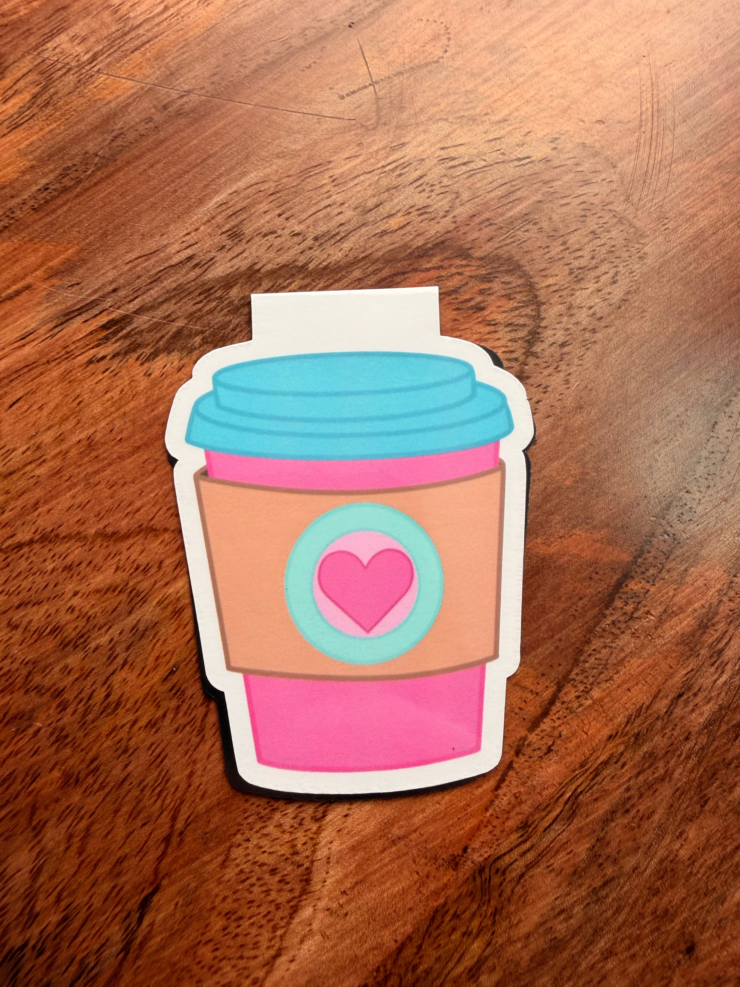 Coffee, Magnetic Bookmark