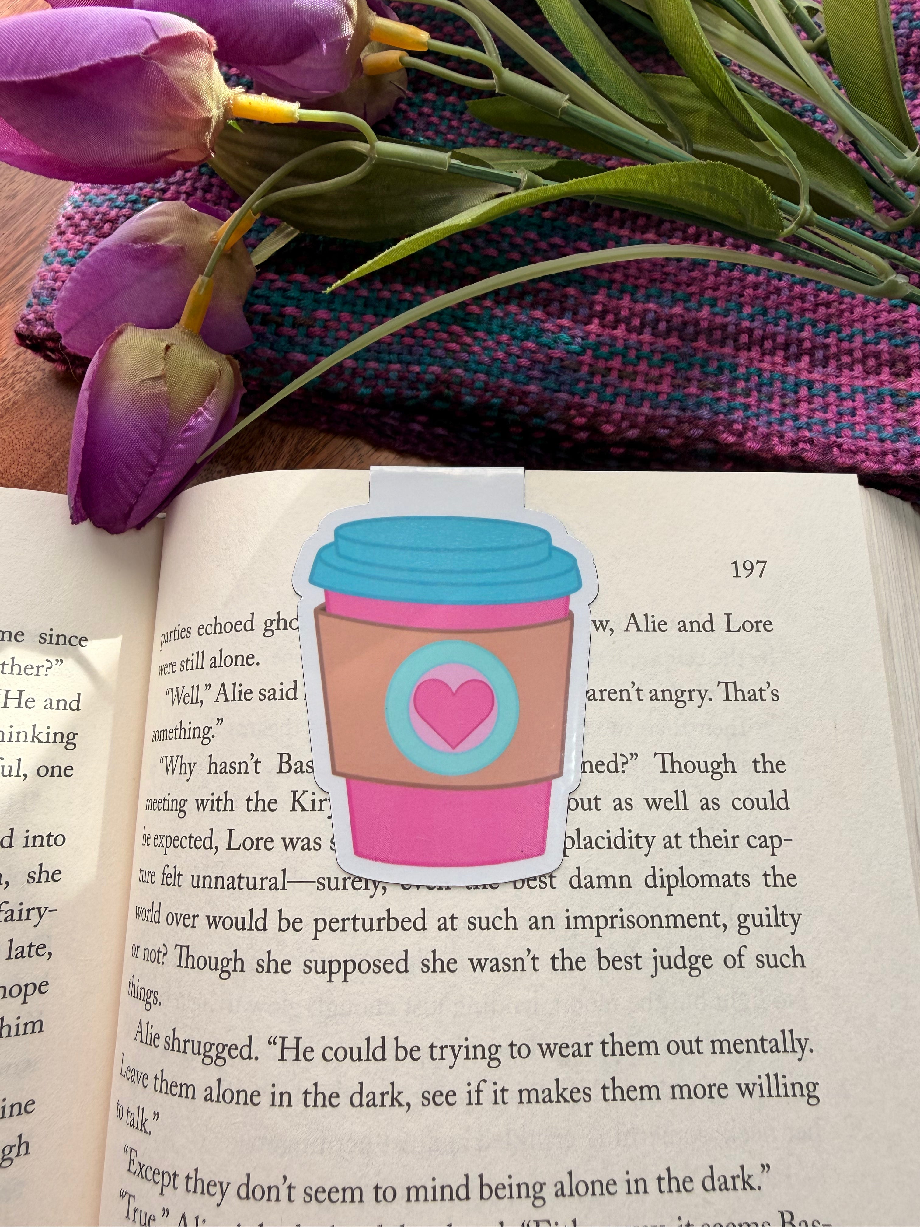 Coffee, Magnetic Bookmark