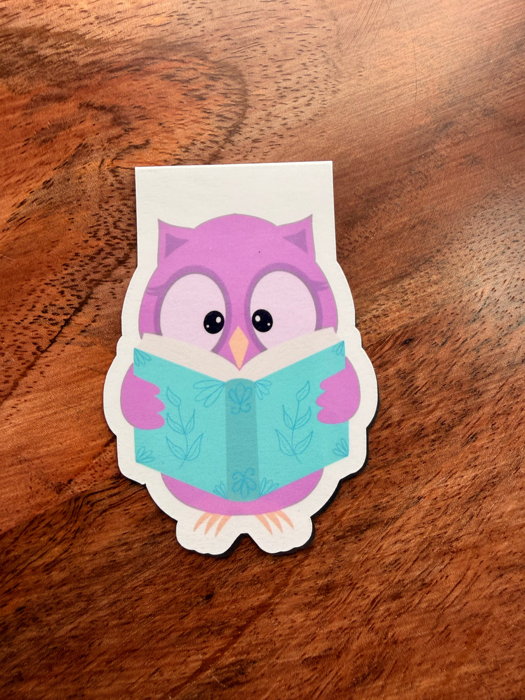 Bookish Owl, Magnetic Bookmark