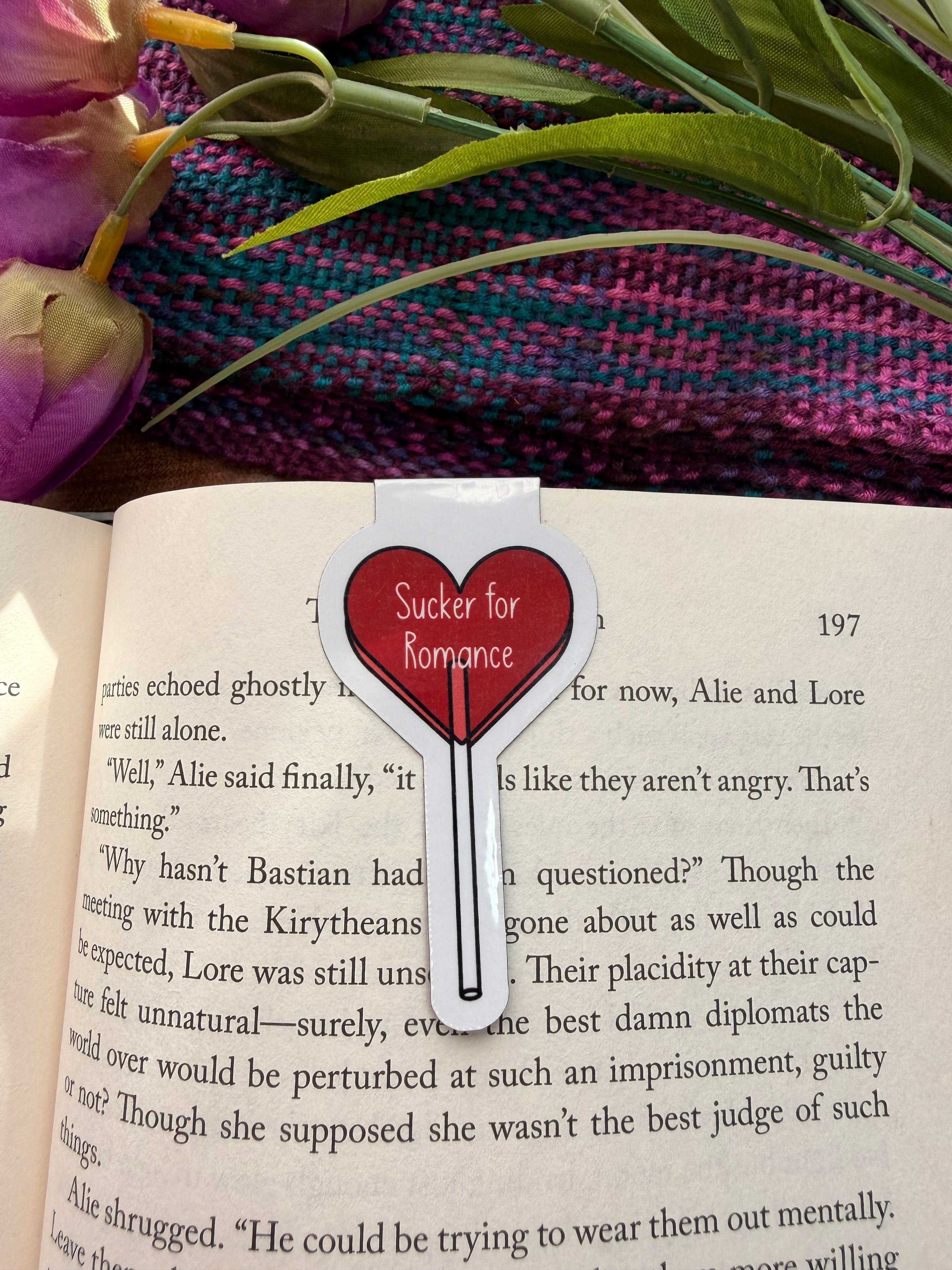 Sucker for Romance, Magnetic Bookmark