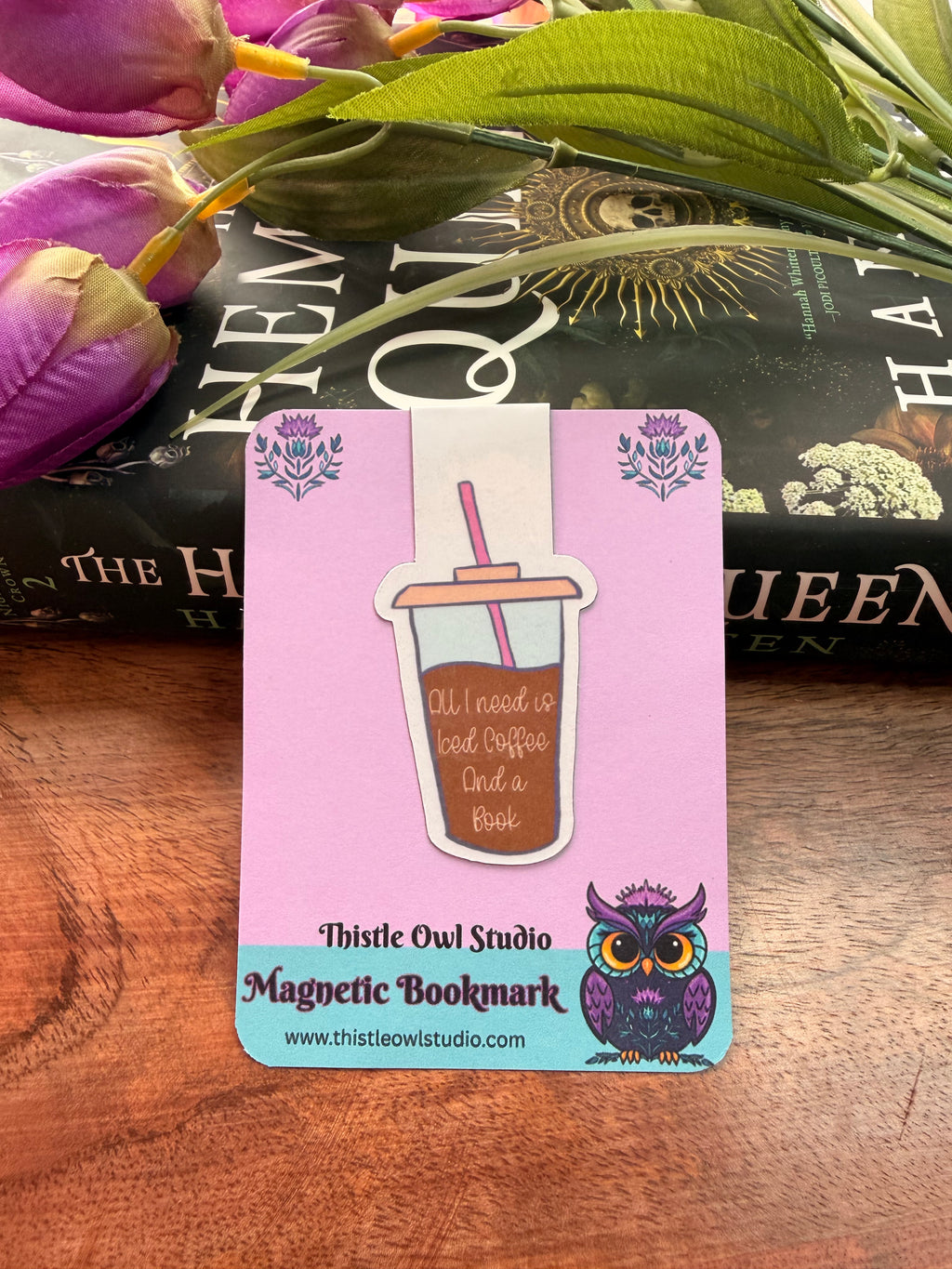Iced Coffee, Magnetic Bookmark