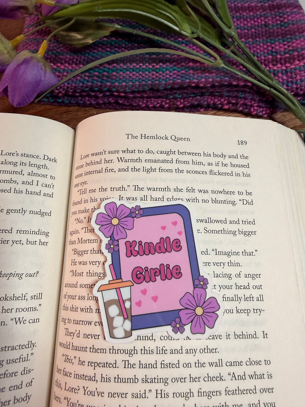 Kindle Girlie 3 in Sticker