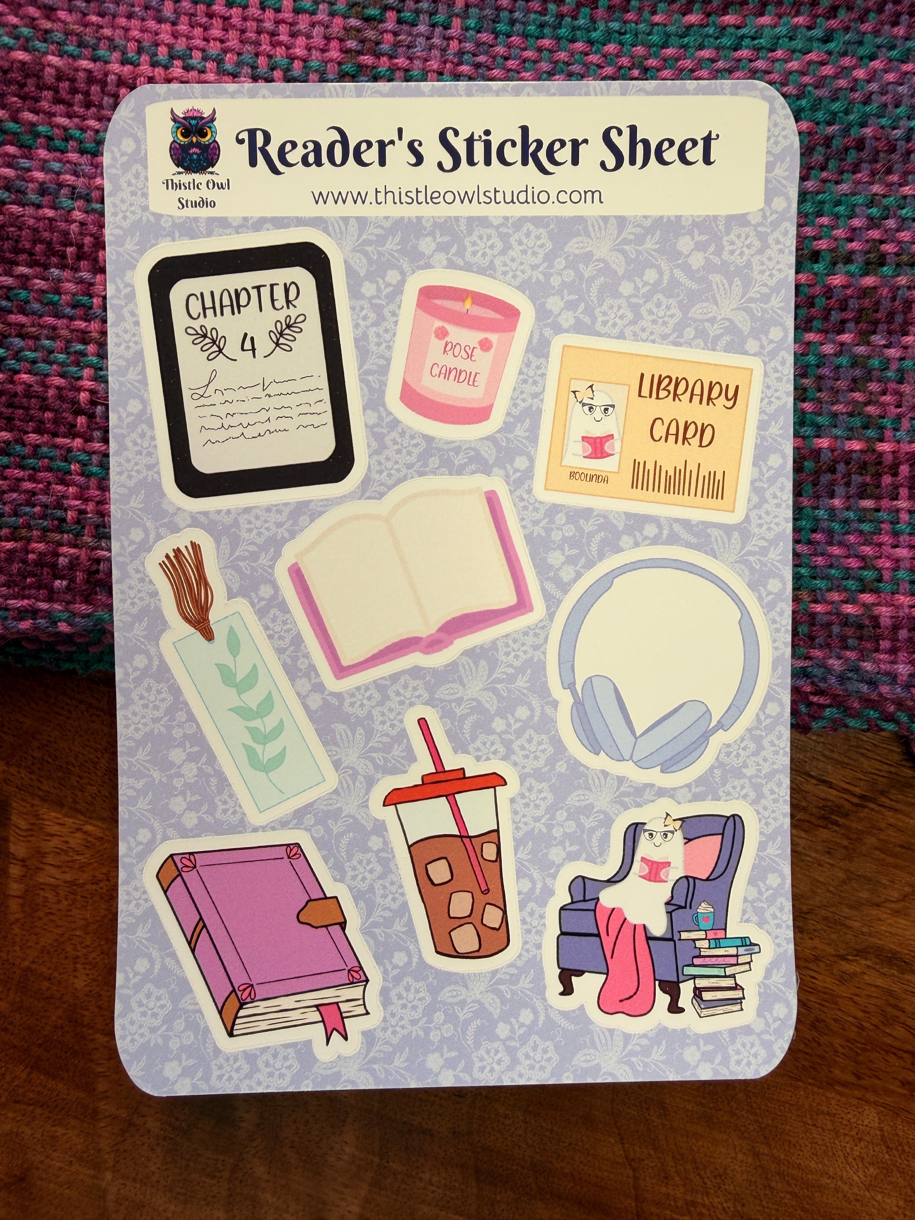 Reader's Sticker Sheet