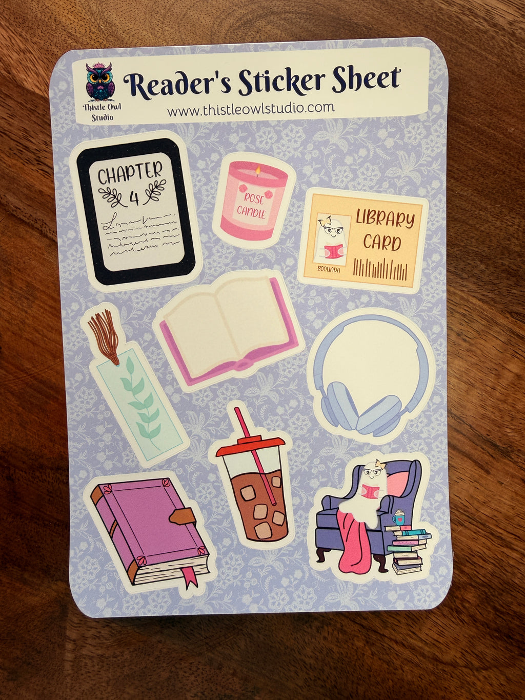 Reader's Sticker Sheet