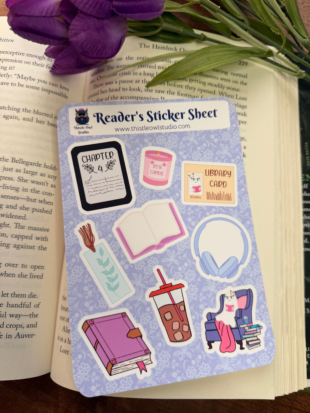 Reader's Sticker Sheet