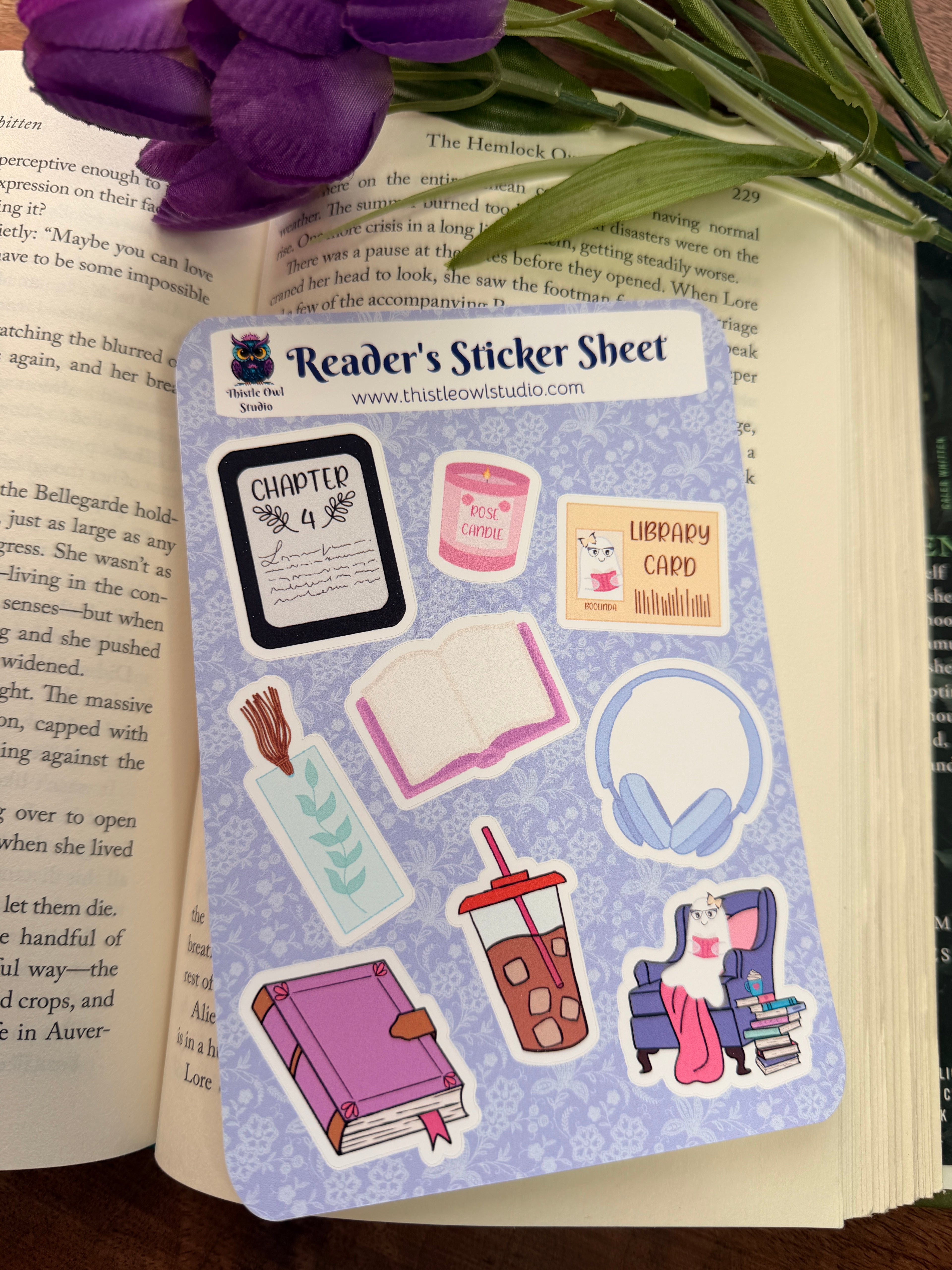 Reader's Sticker Sheet