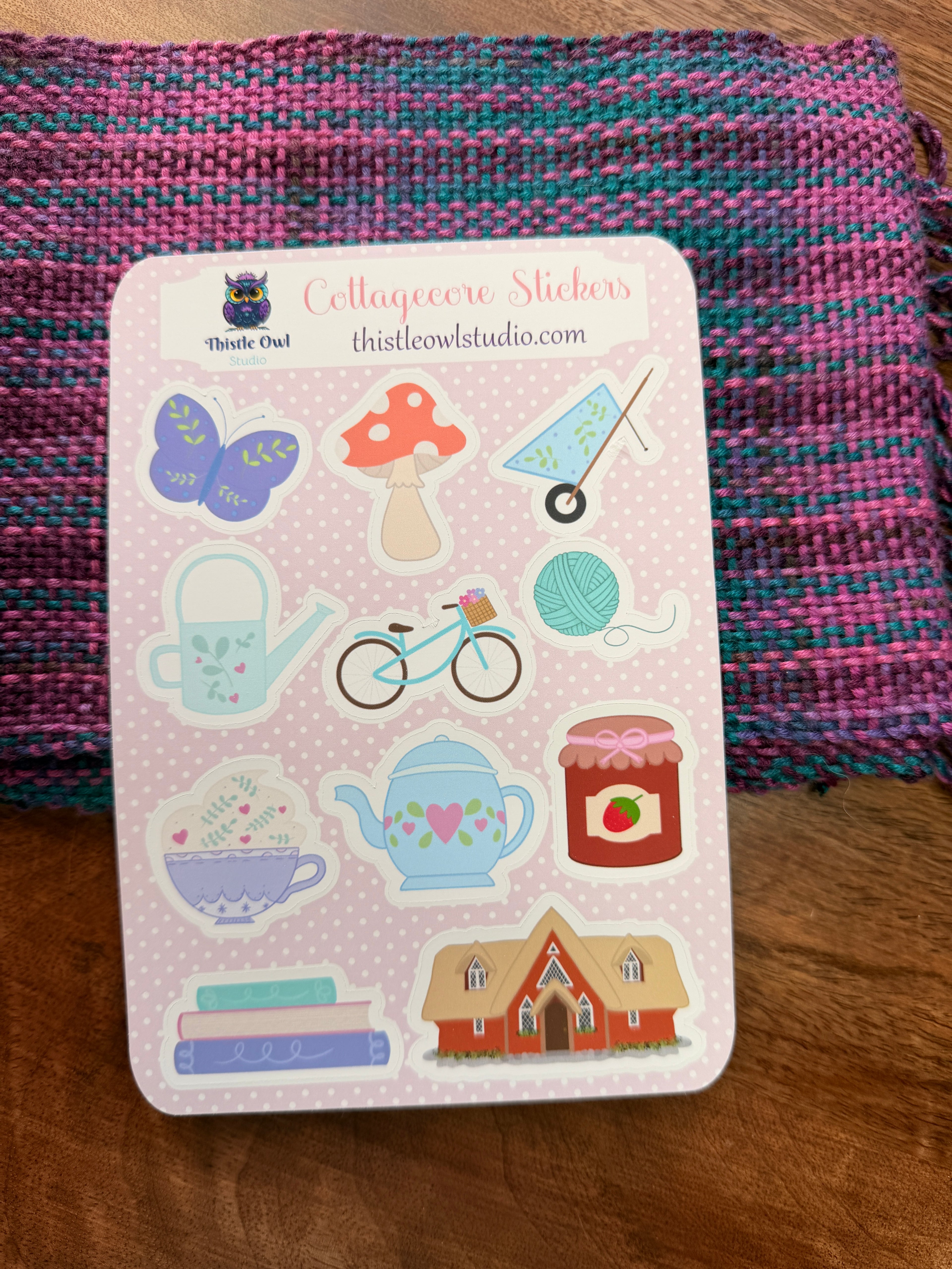 Cottagecore Sticker Sheet