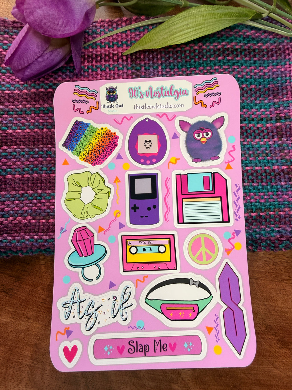 90's Nostalgia Sticker Sheet
