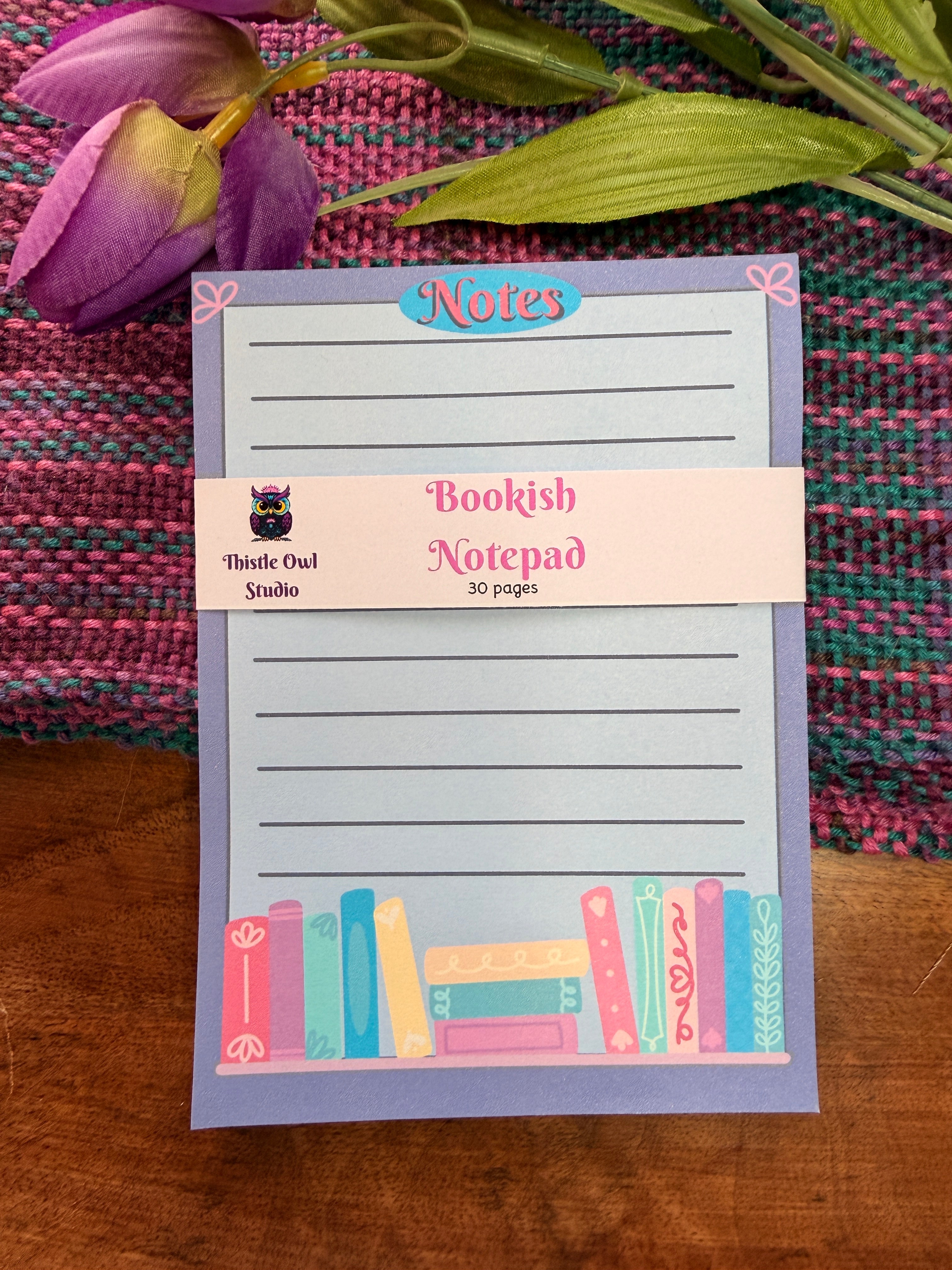 Bookish Notepad