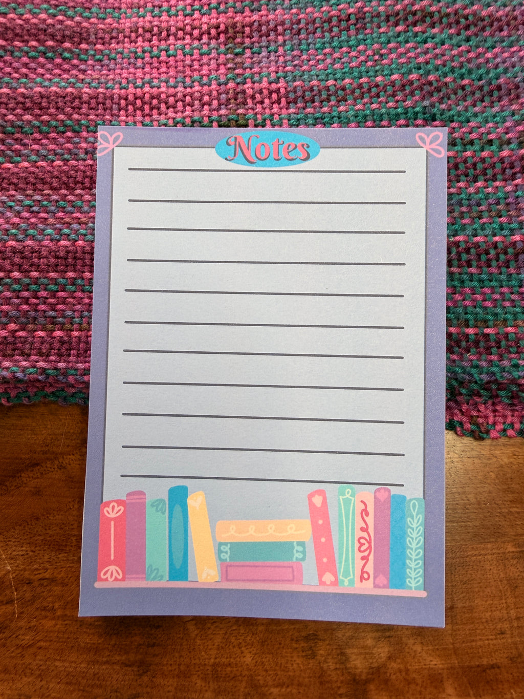 Bookish Notepad