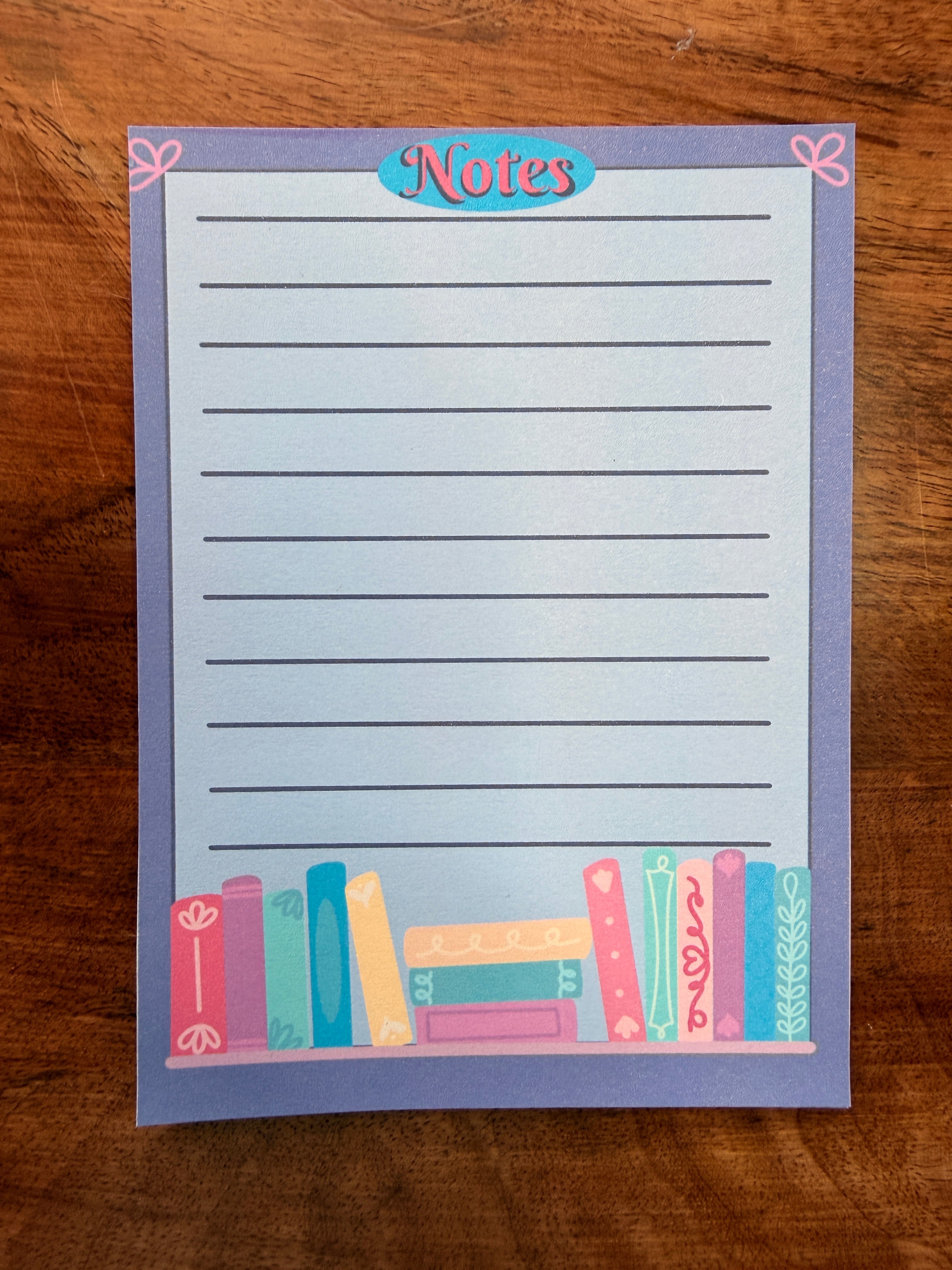 Bookish Notepad
